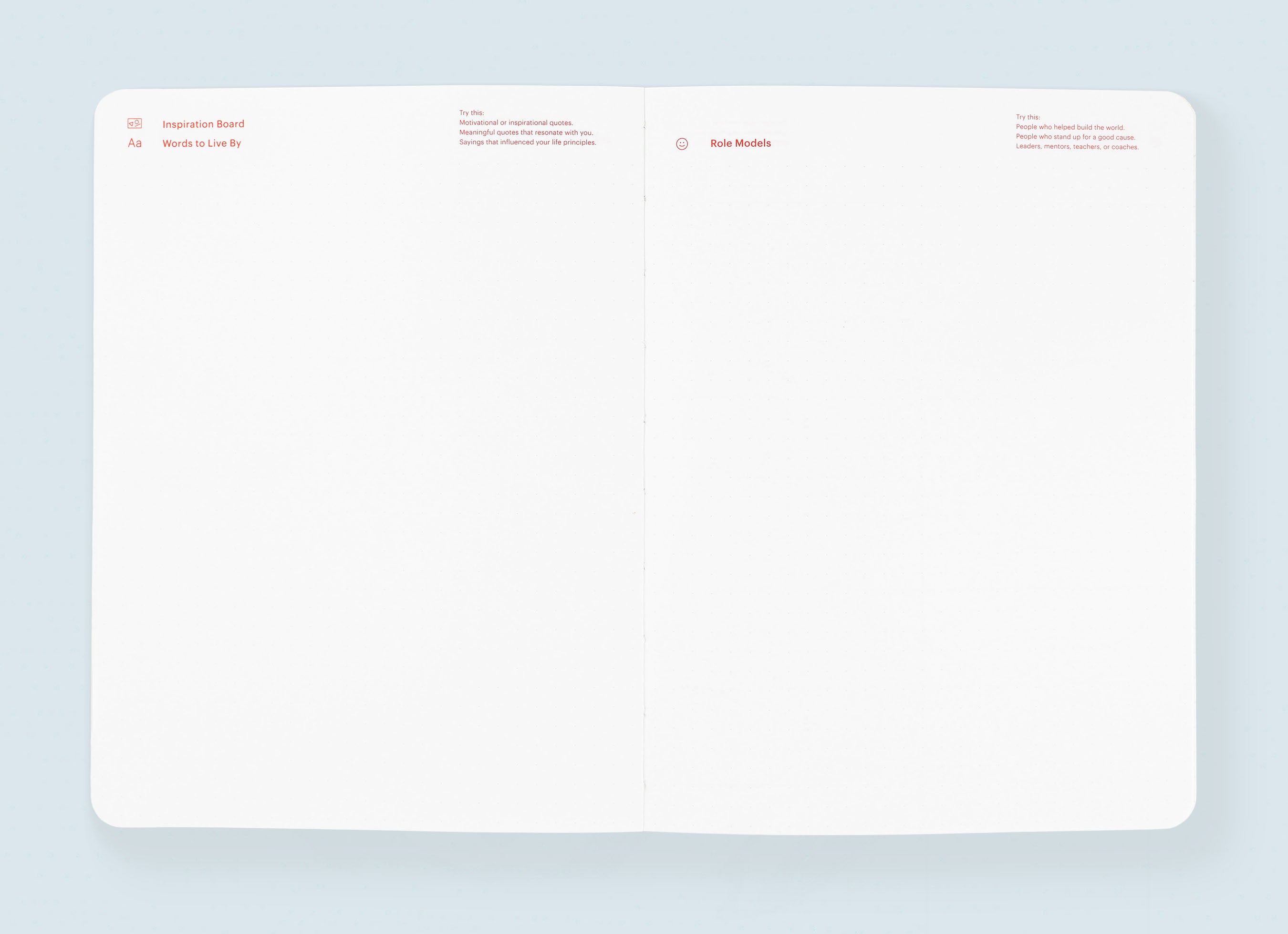 Mossery Seafoam Refillable Notebook