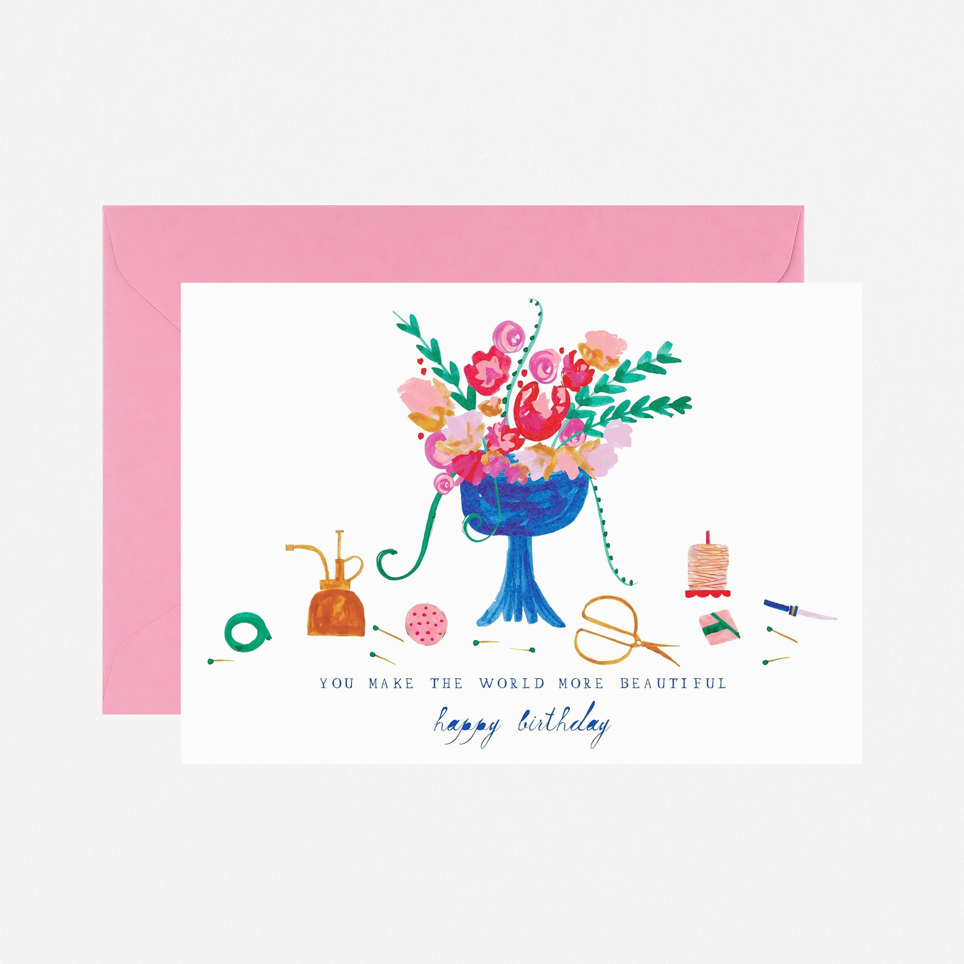 Mr. Boddington's Studio The Florist Called Birthday Card