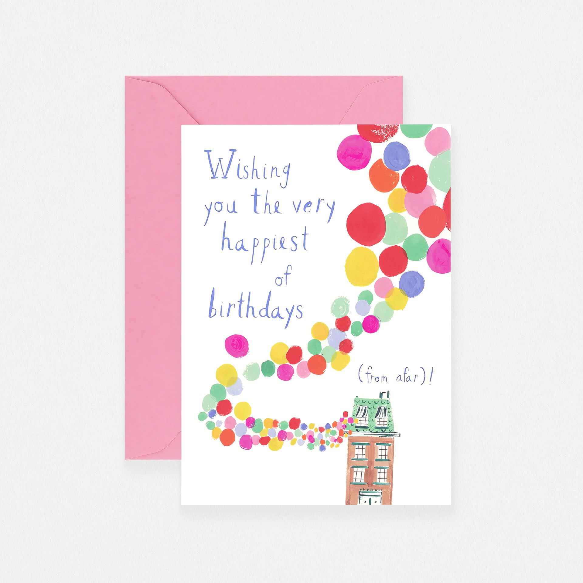 Mr. Boddington's Studio Birthday Balloons Greeting Card