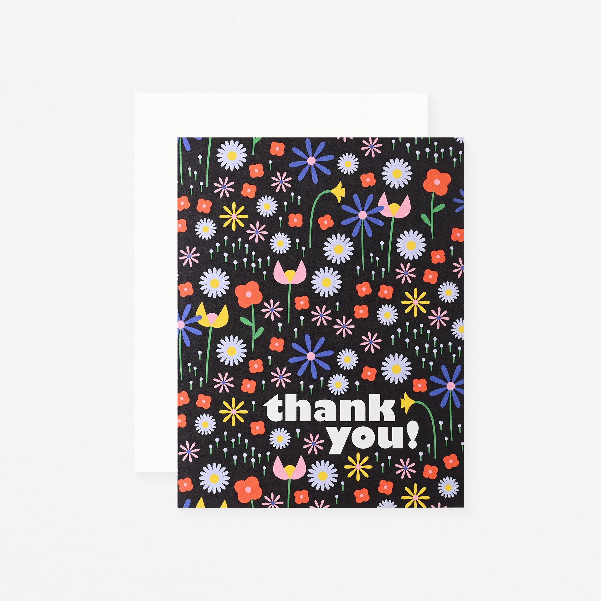 My Darlin' Chanson De Fleurs Thank You Card