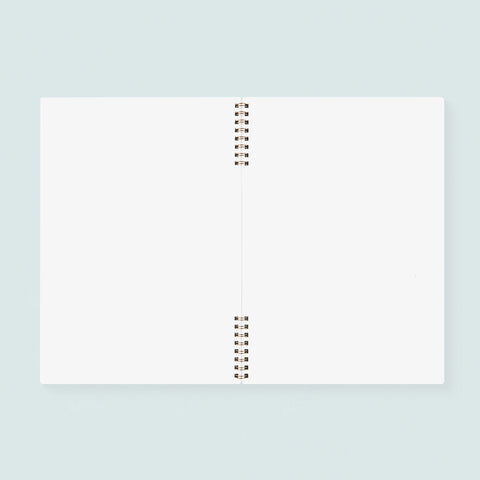 Nakabayashi Logical Prime Notebook Ring Binding Special Edition White Blank | 4 Sizes 