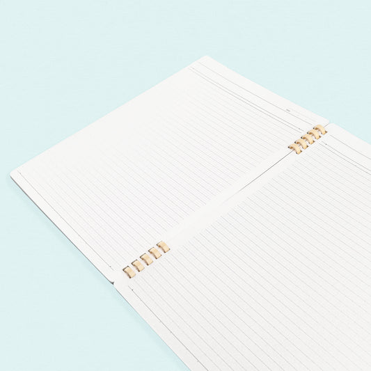 Nakabayashi Logical Prime 100% Paper Ring Notebook Blue | B5 Or  A4 