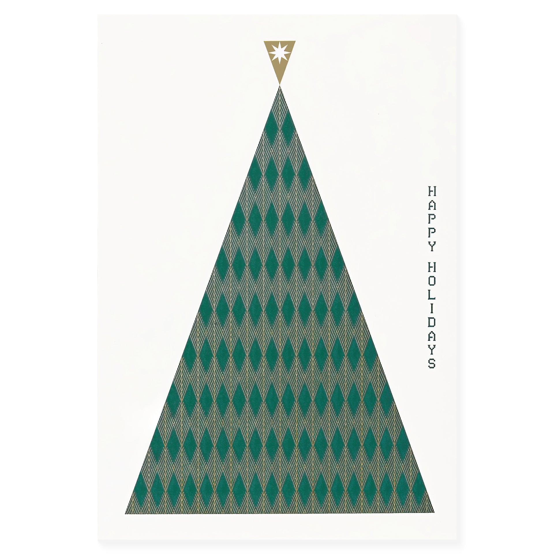 Nandaka All Is Calm Tree Holiday Card