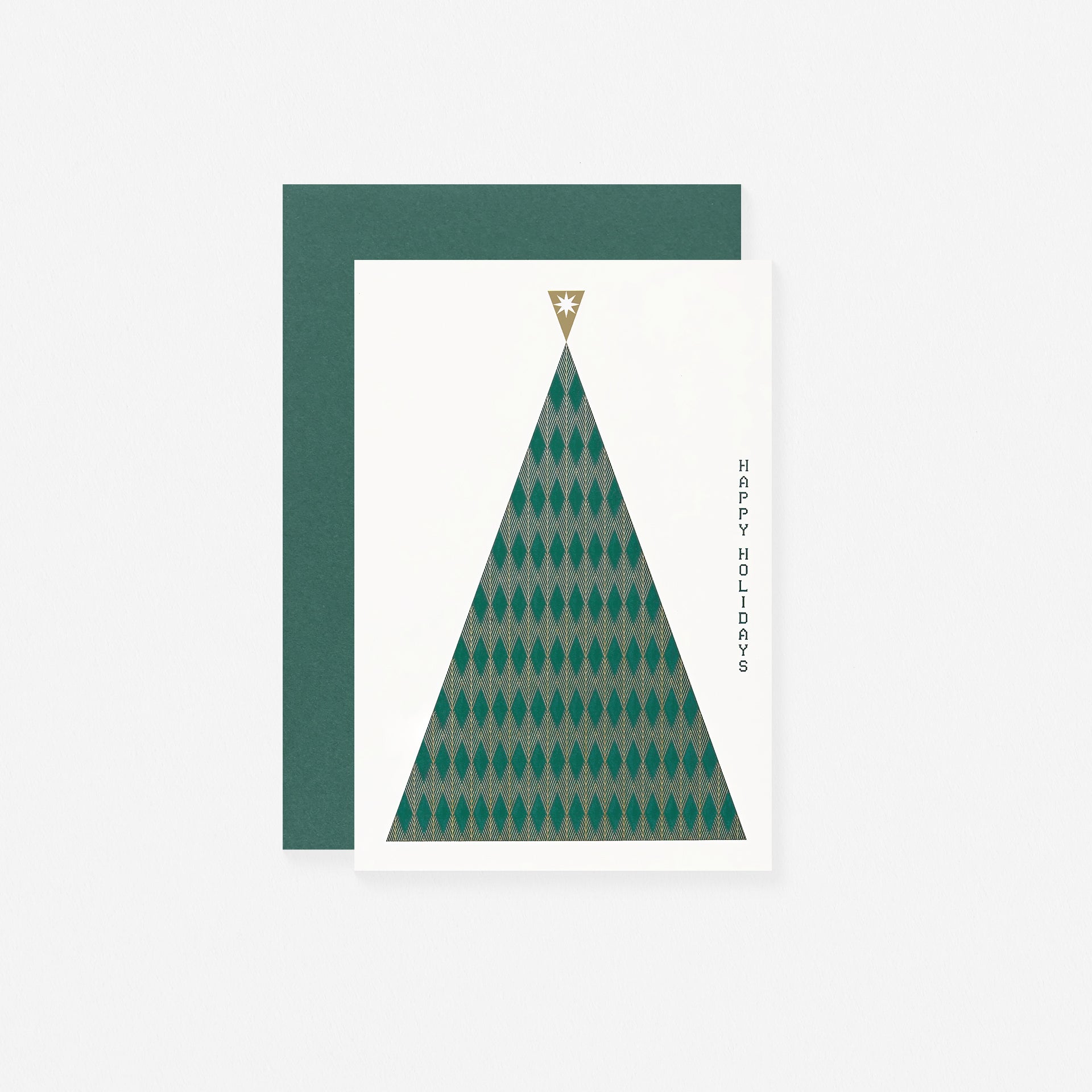 Nandaka All Is Calm Tree Holiday Card