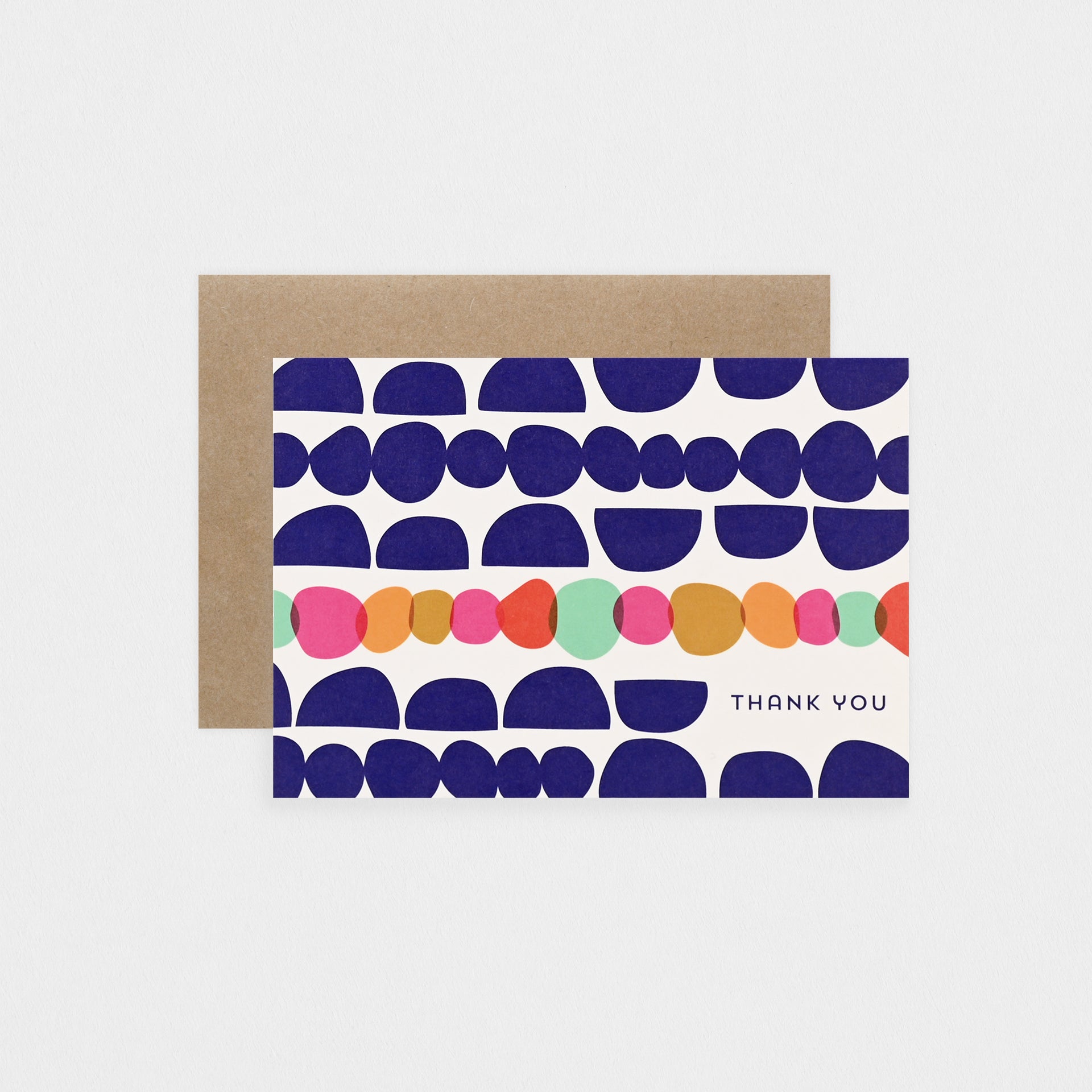 Night Owl Paper Goods Lots of Rocks Folded Thank You Cards Boxed