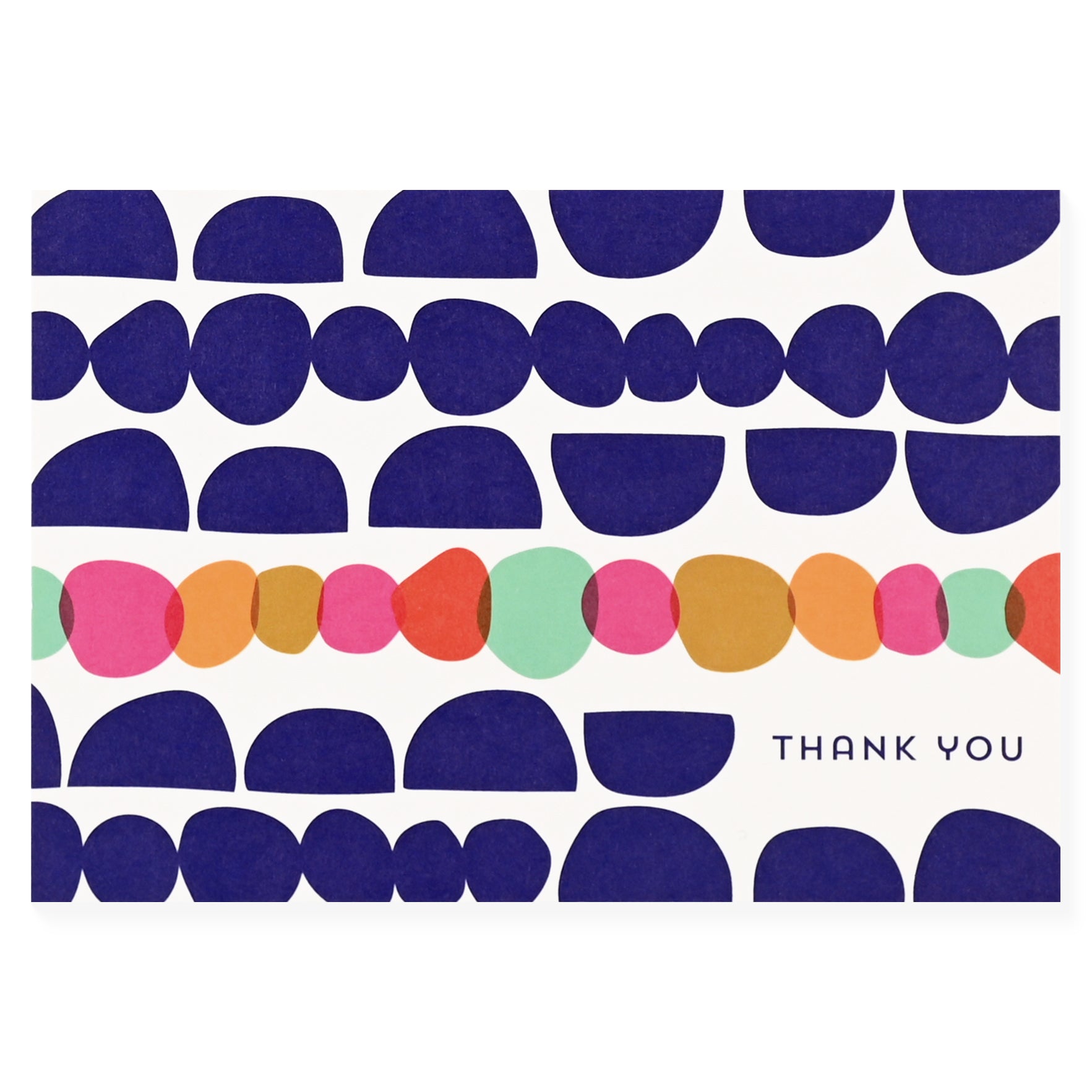 Night Owl Paper Goods Lots of Rocks Folded Thank You Cards Boxed