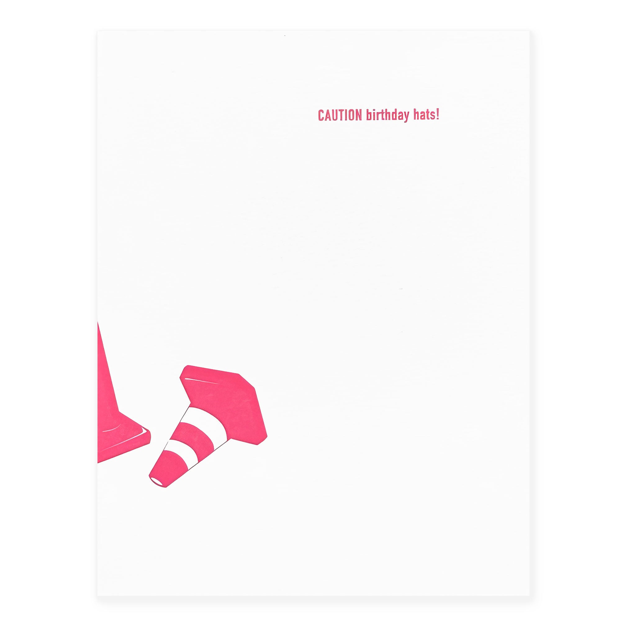 Caution Hats N° 224 Birthday Card
