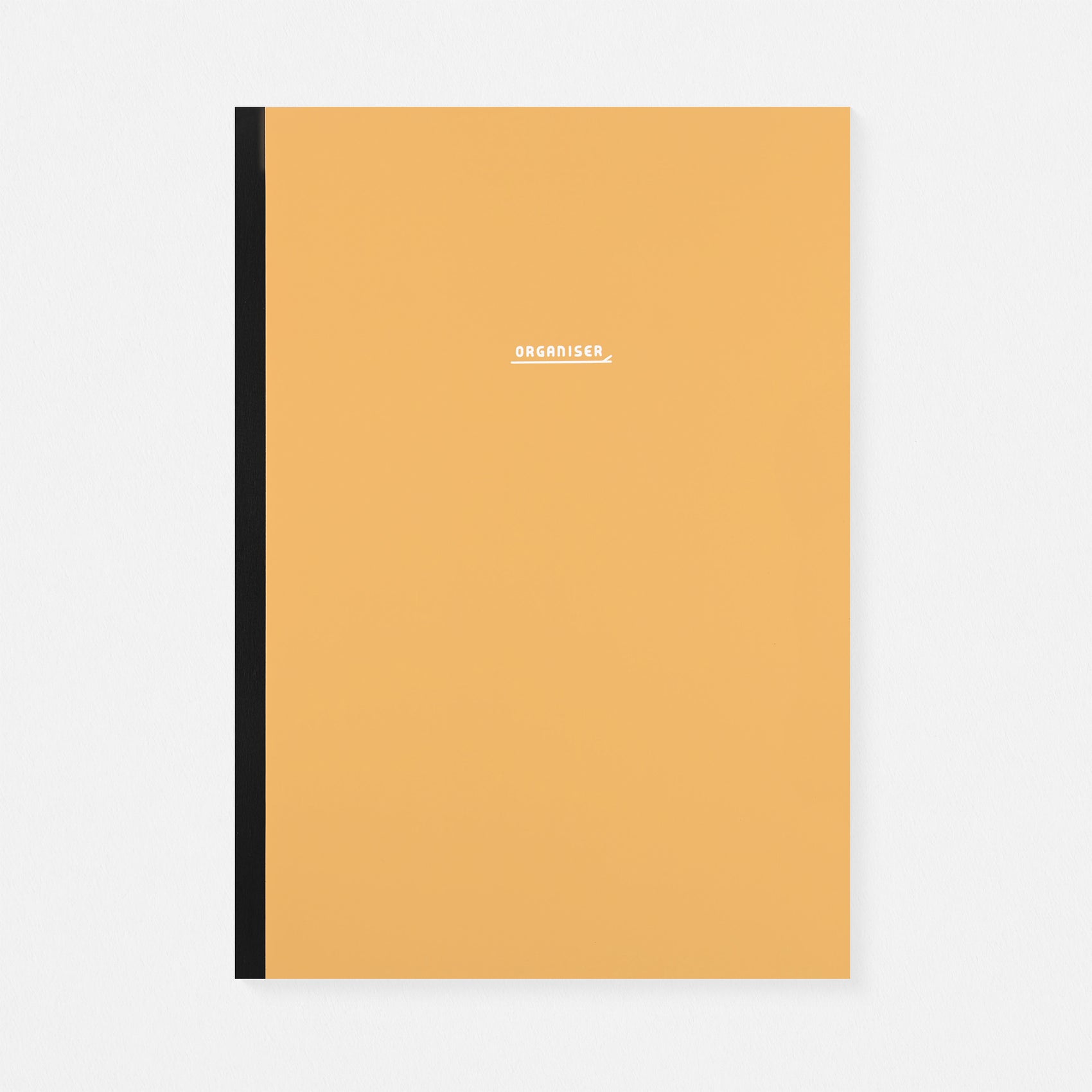Large Weekly Organiser Planner Undated Flax Yellow