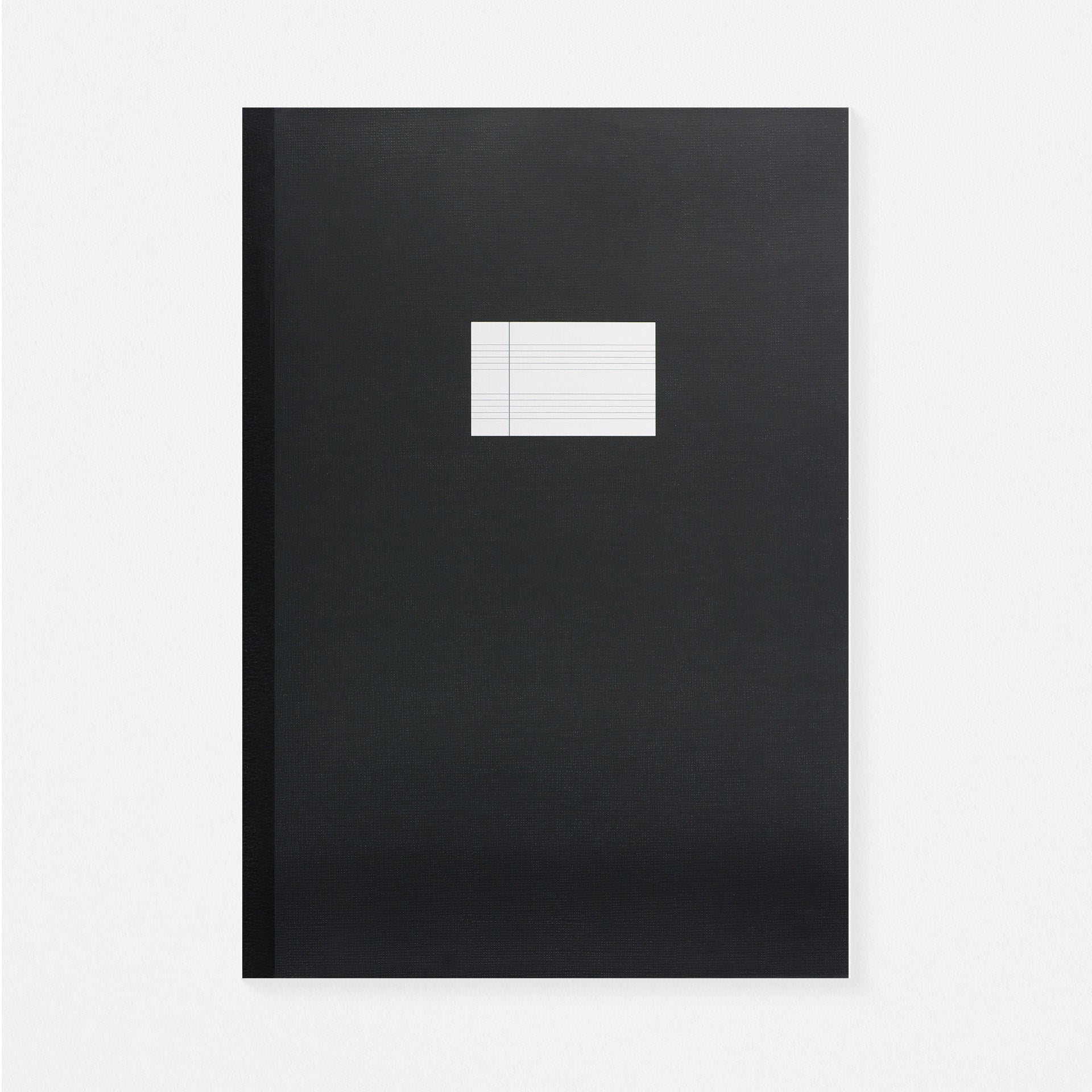 Paperways Large Notebook Lined Charcoal Wolfgang