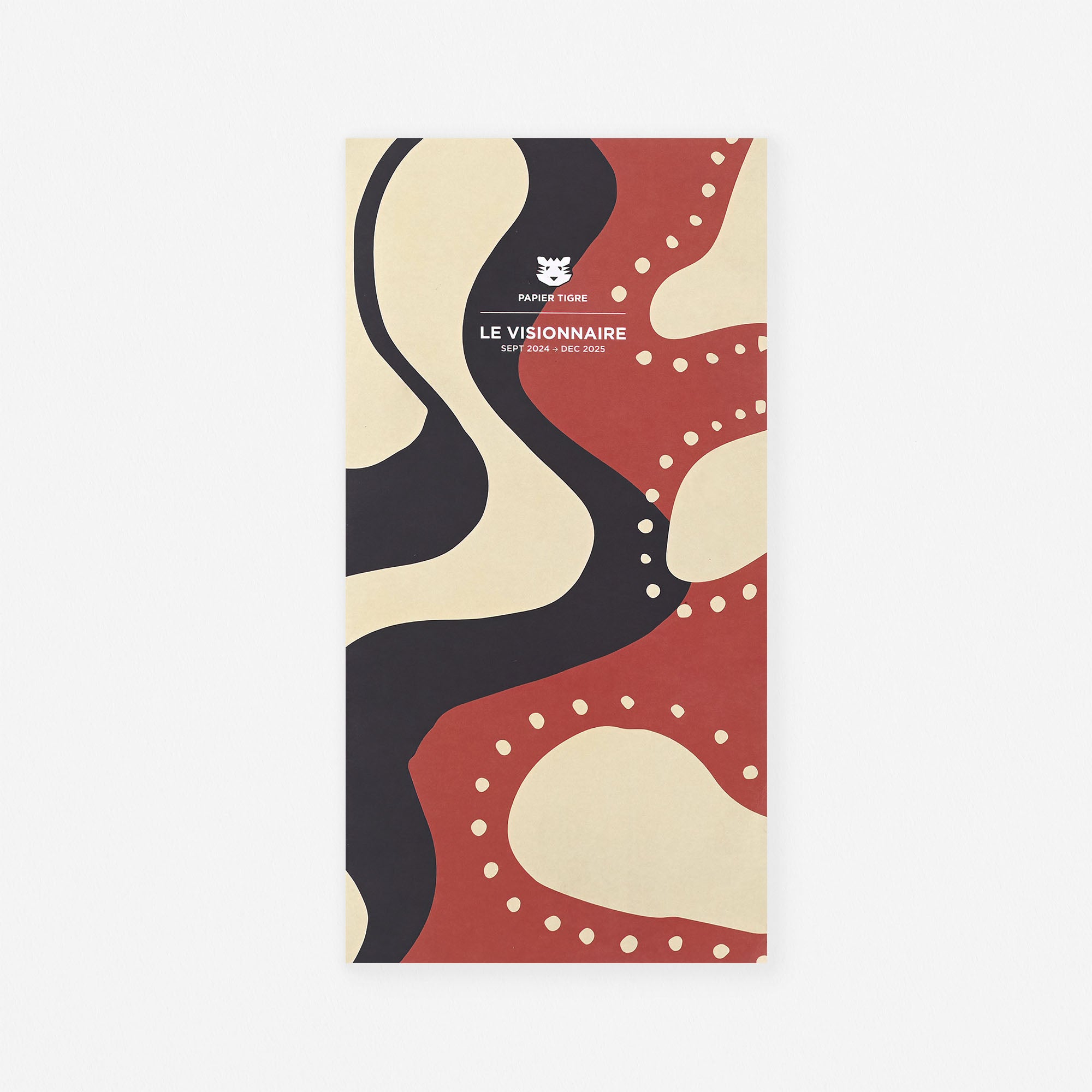 Papier Tigre 2025 Le Visionnaire Calendar Lava
