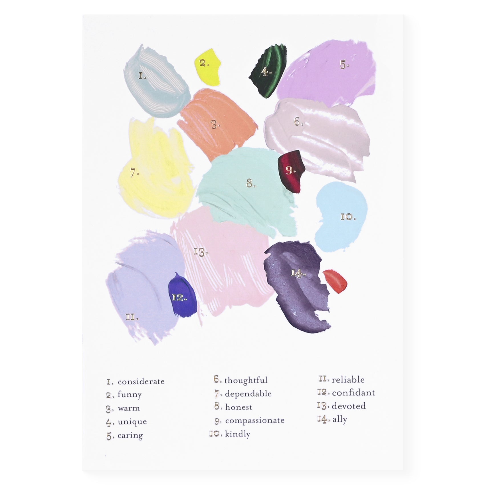 Pavilion Dab Friendship Greeting Card