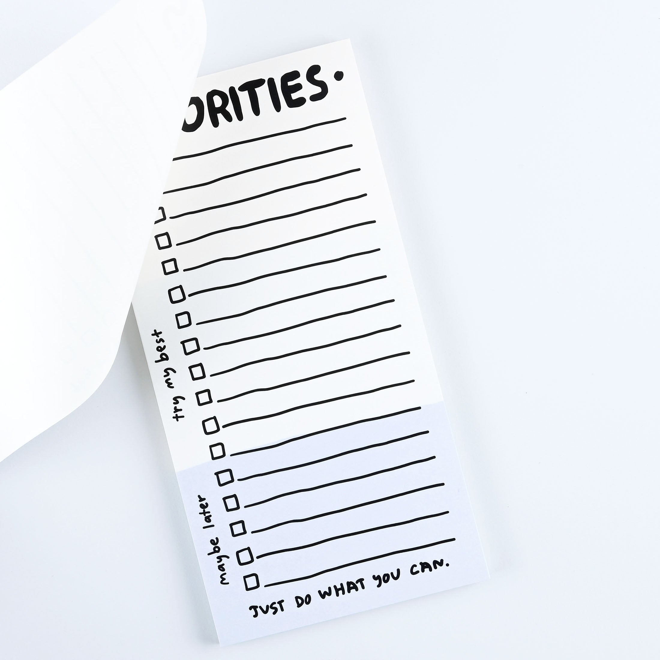 People I've Loved Priorities Notepad