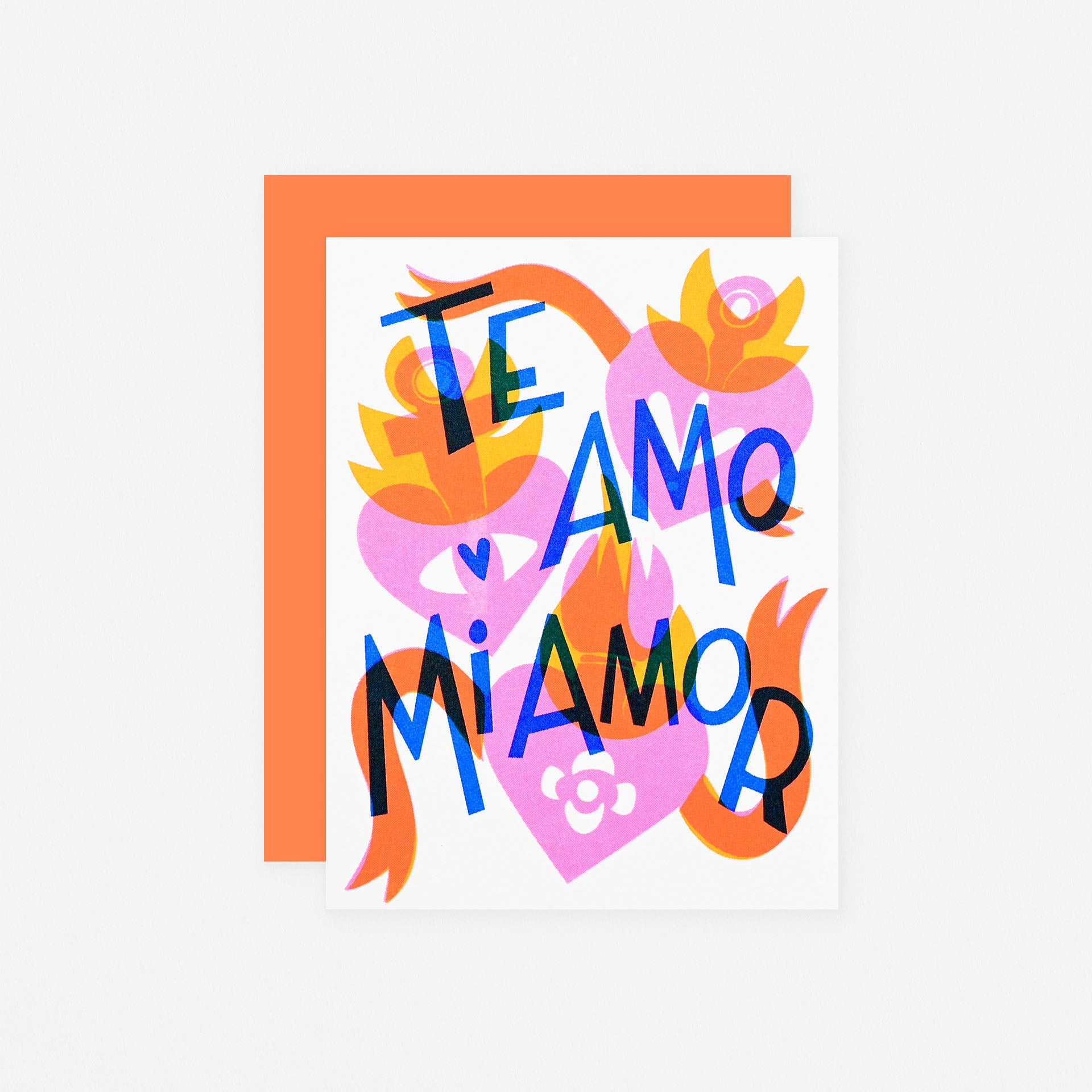 Pier Six Press Te Amo Mi Amor Greeting Card
