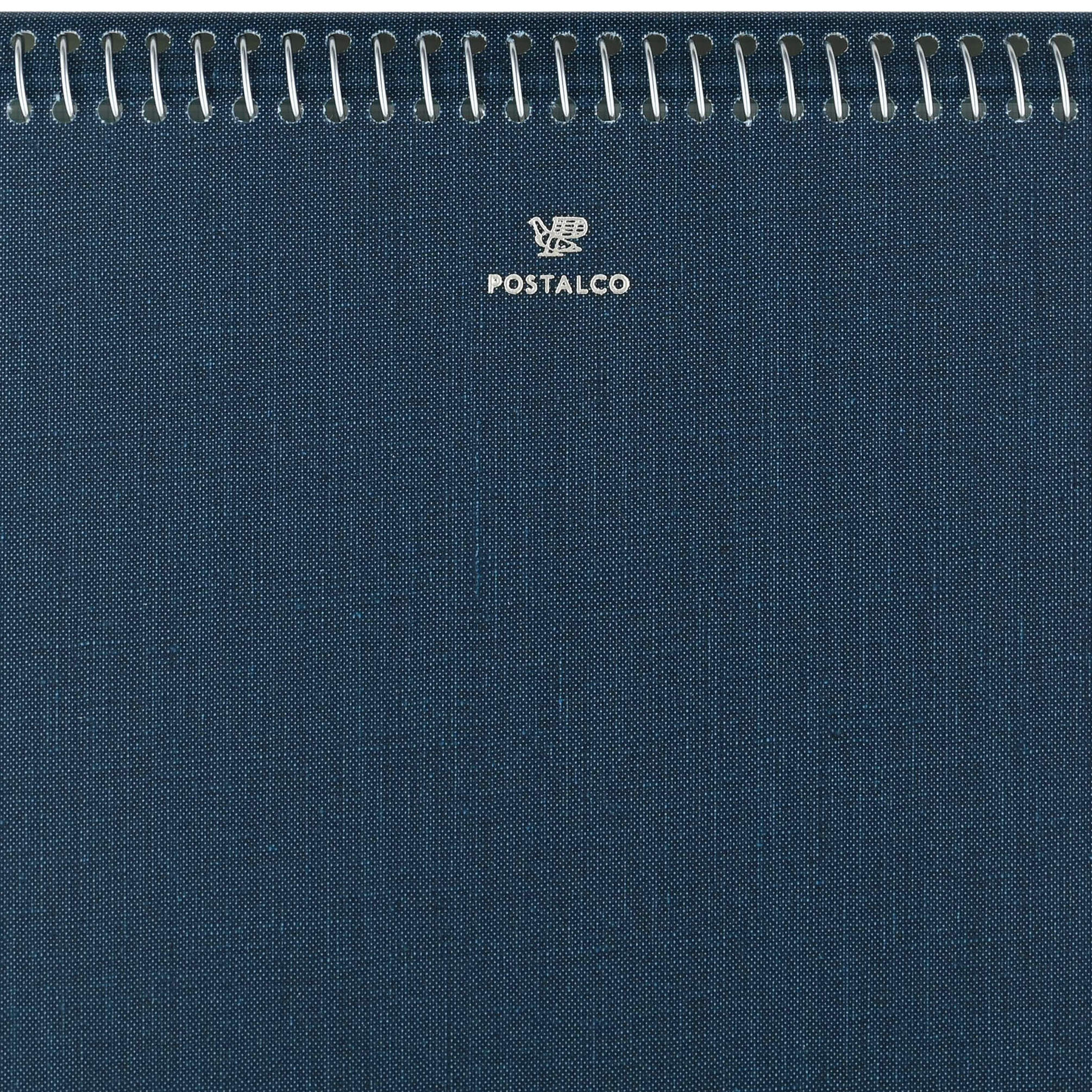 Postalco Dark Blue Notebook Pingraph A5