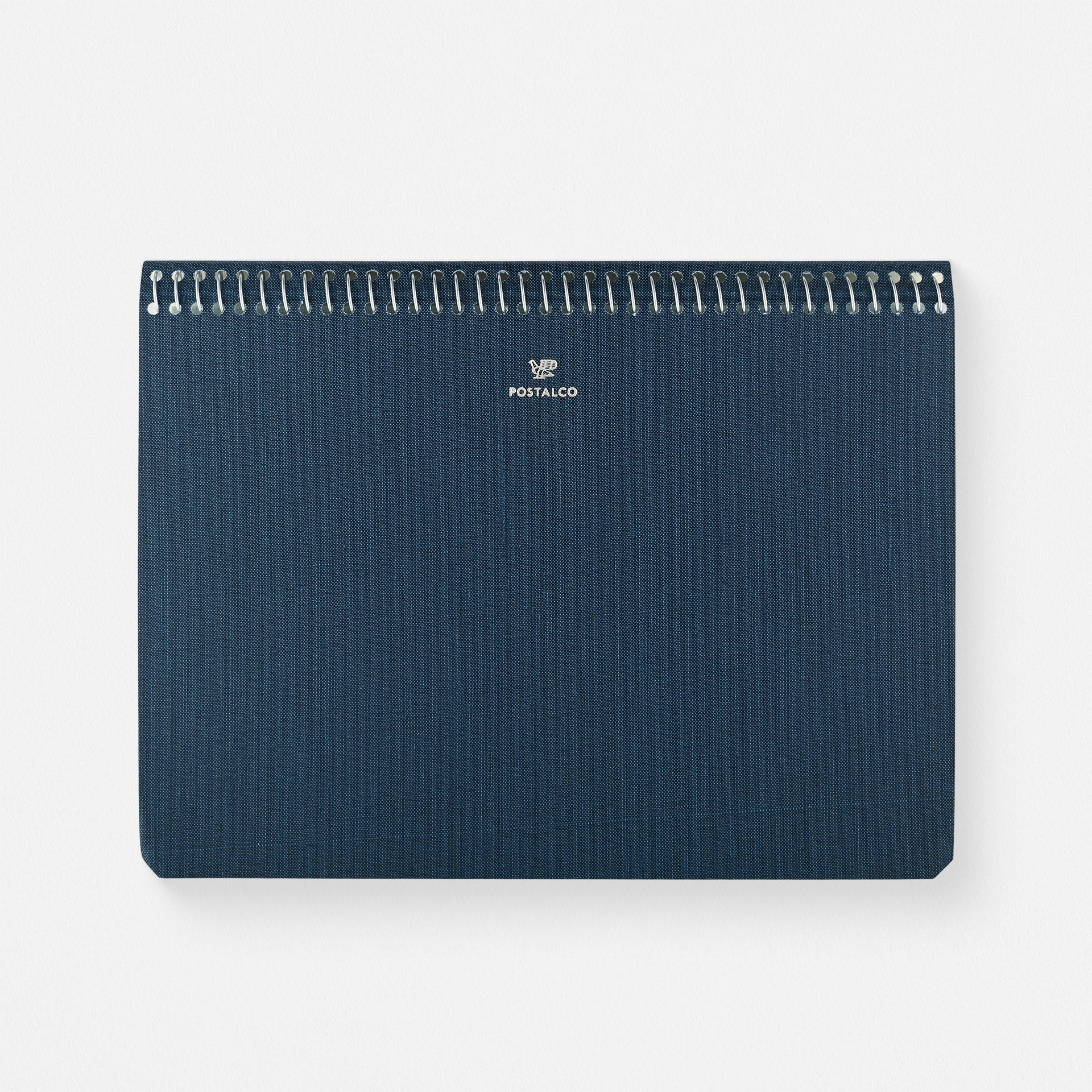 null Dark Blue Pingraph Notebook A5