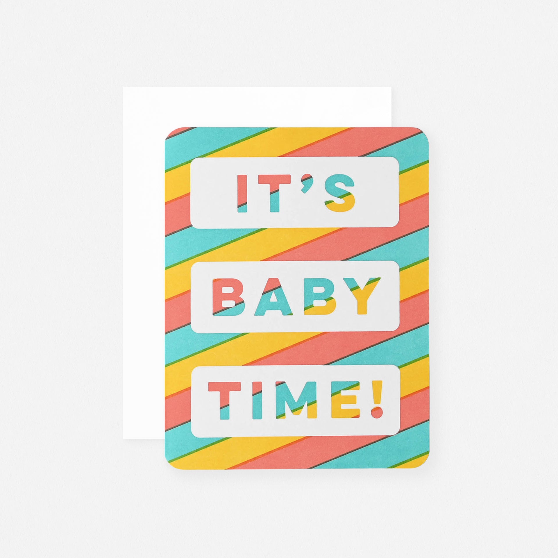 Hammerpress It's Baby Time Greeting Card