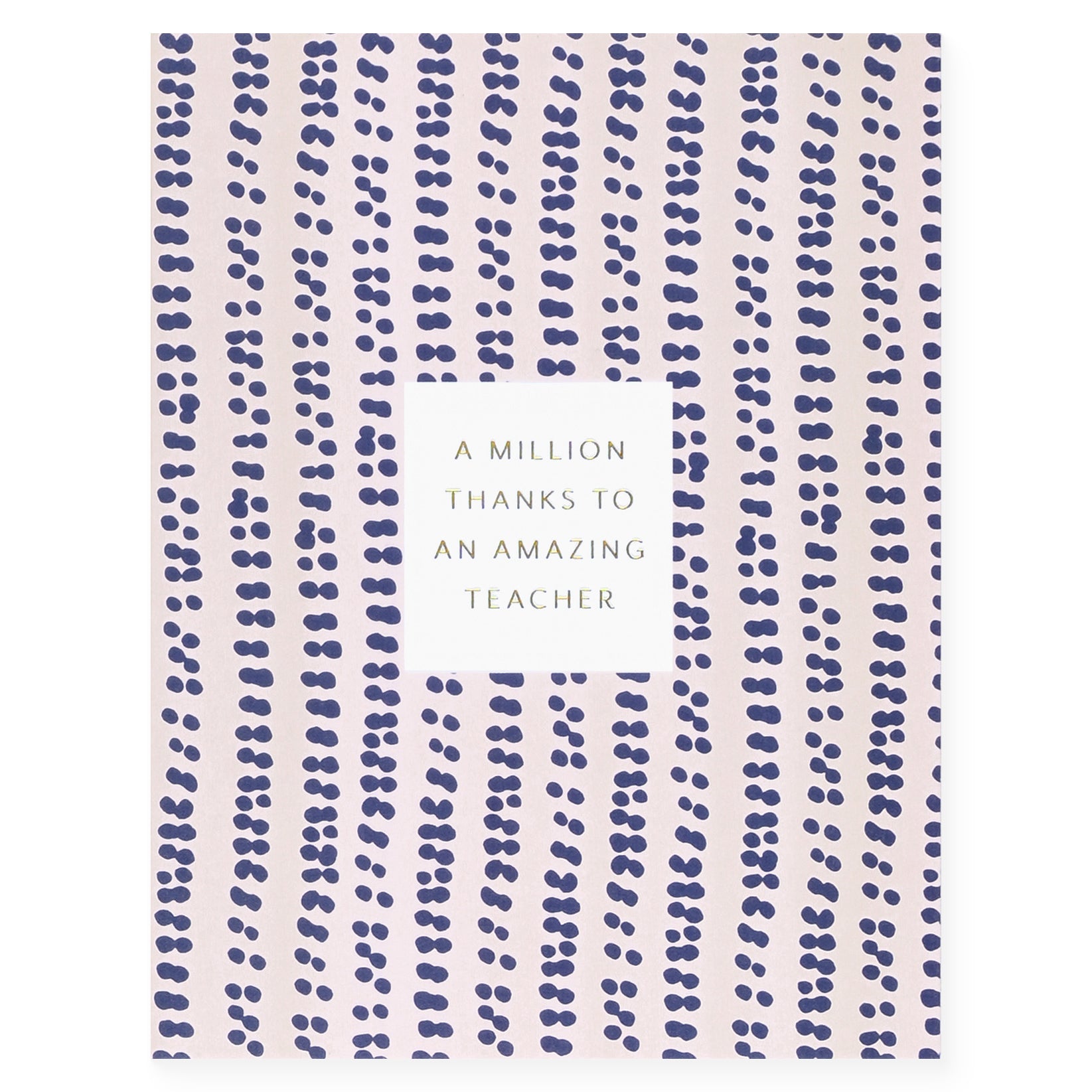 Ramona & Ruth Million Thanks Teacher Greeting Card