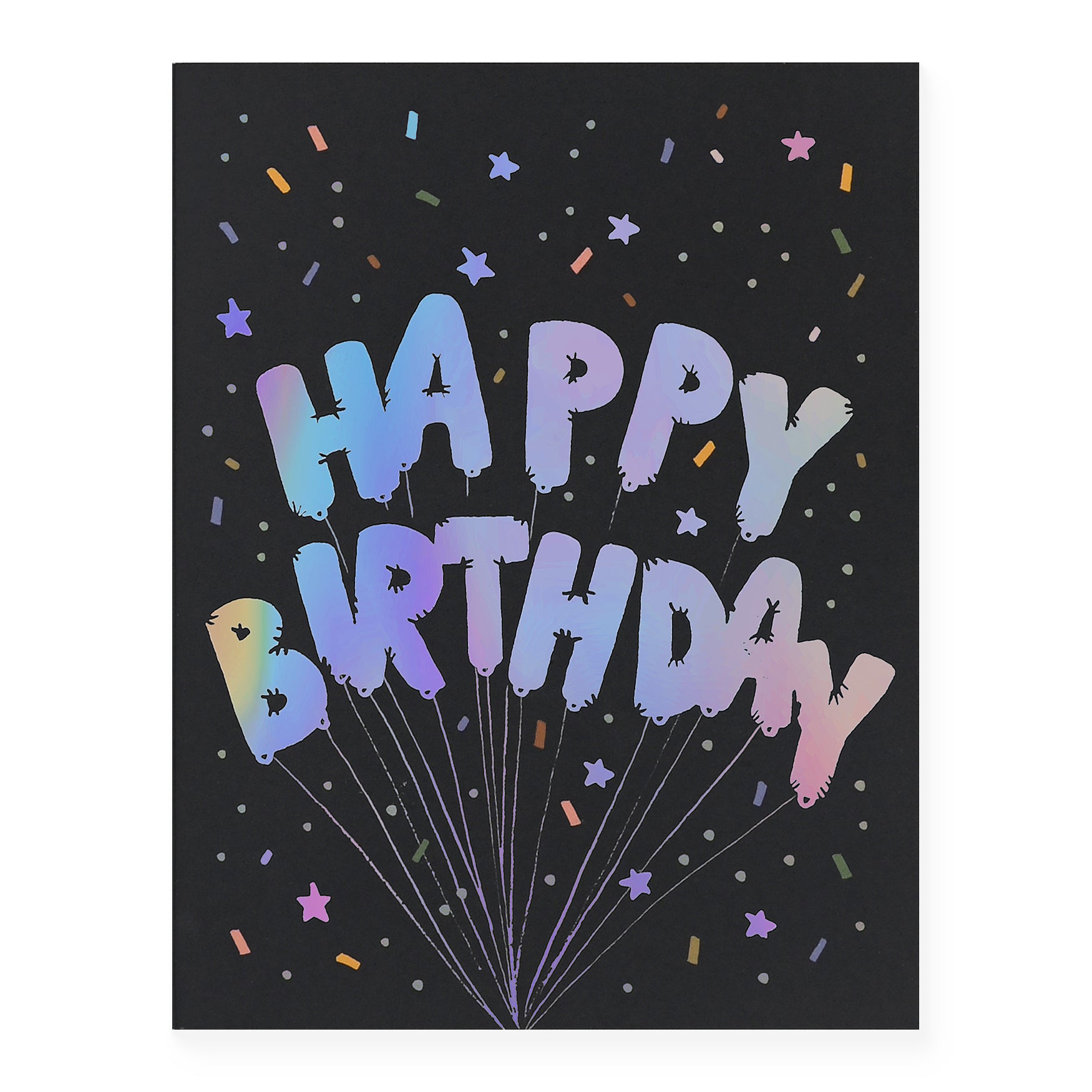 Rifle Paper Co. Mylar Balloons Birthday Card