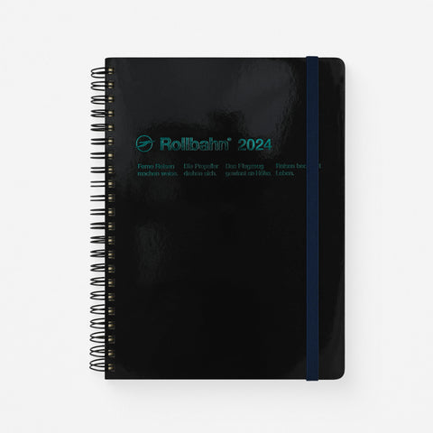 Delfonics Rollbahn 2024 Monthly Planner Black | Large, A5  Or Extra Large 