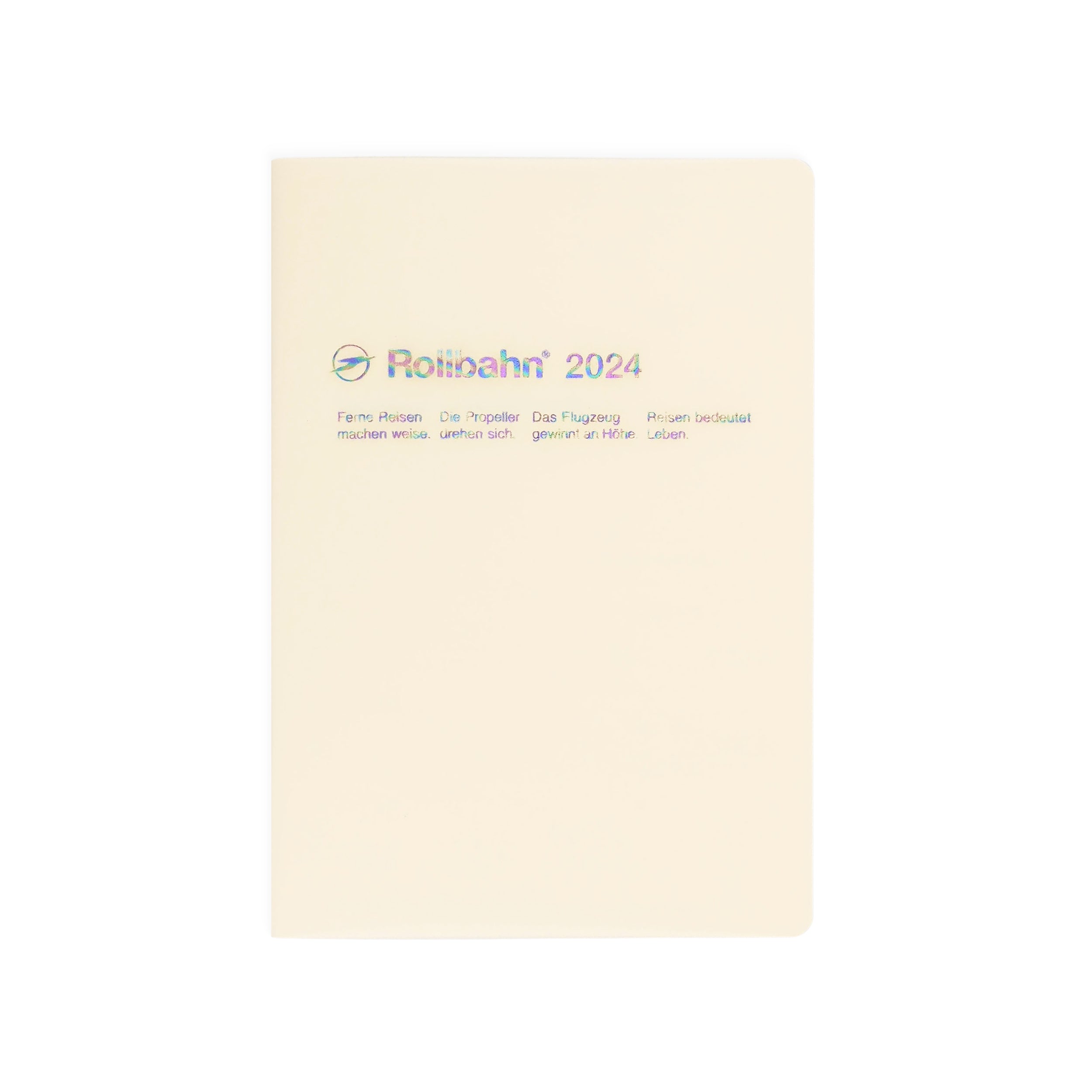 Delfonics Rollbahn 2024 Monthly Planner Note Clear A5 | Clear Pink, Clear Or Clear Blue Clear