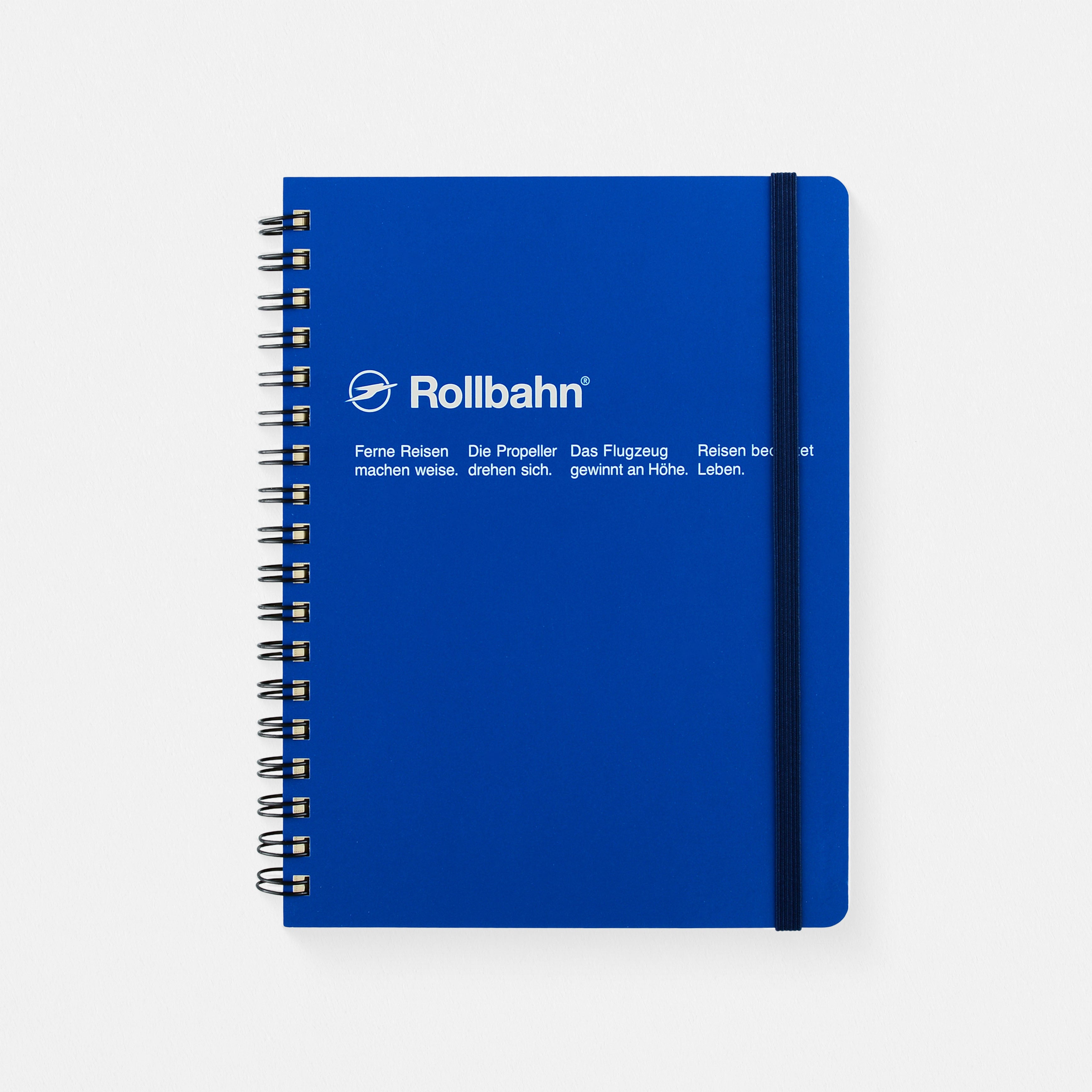 Delfonics Rollbahn Notebook Small, Large Or A5 | 9 Colors Small (4.5 x 5.5") / Blue