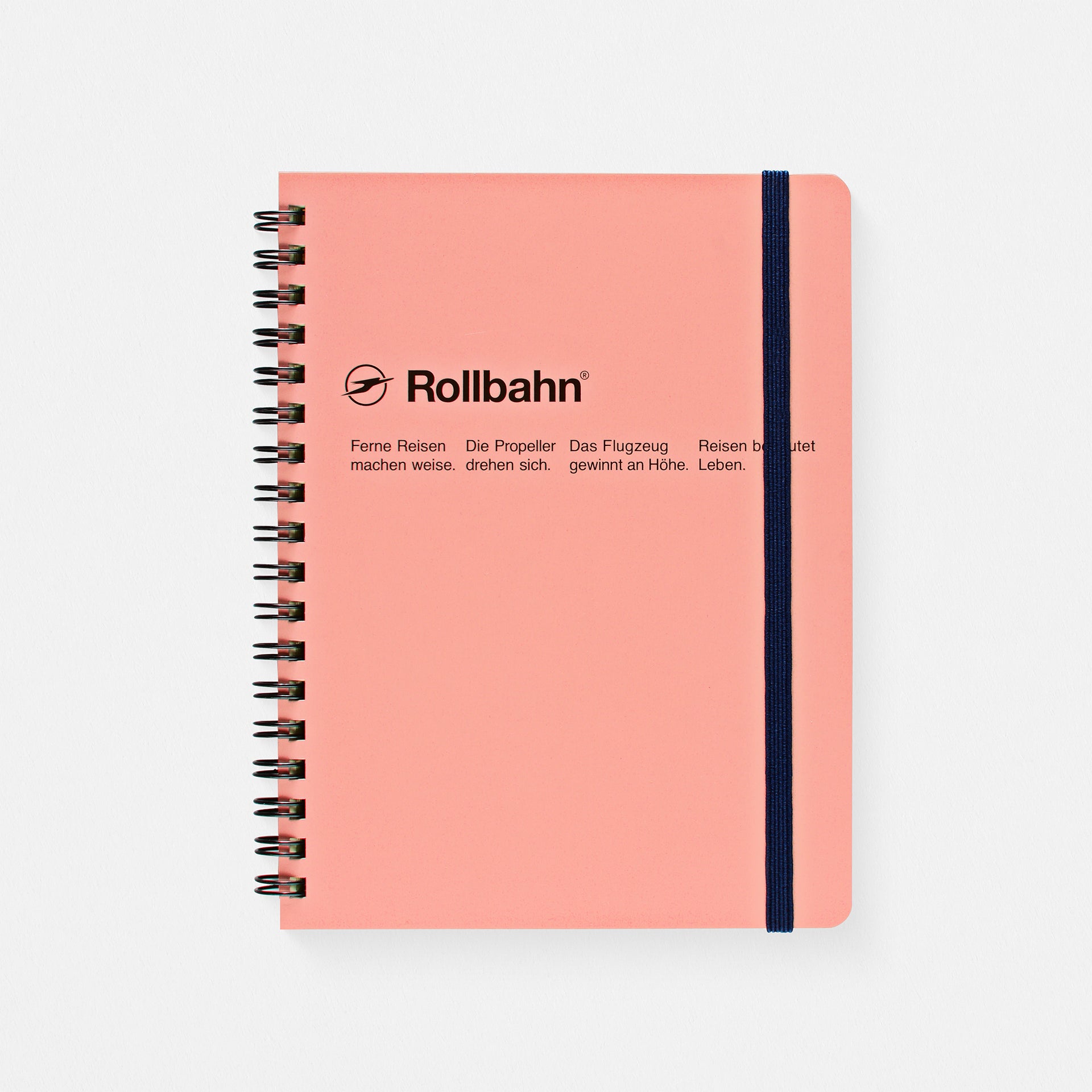 Delfonics Rollbahn Notebook Small, Large Or A5 | 9 Colors Small (4.5 x 5.5") / Blush Pink