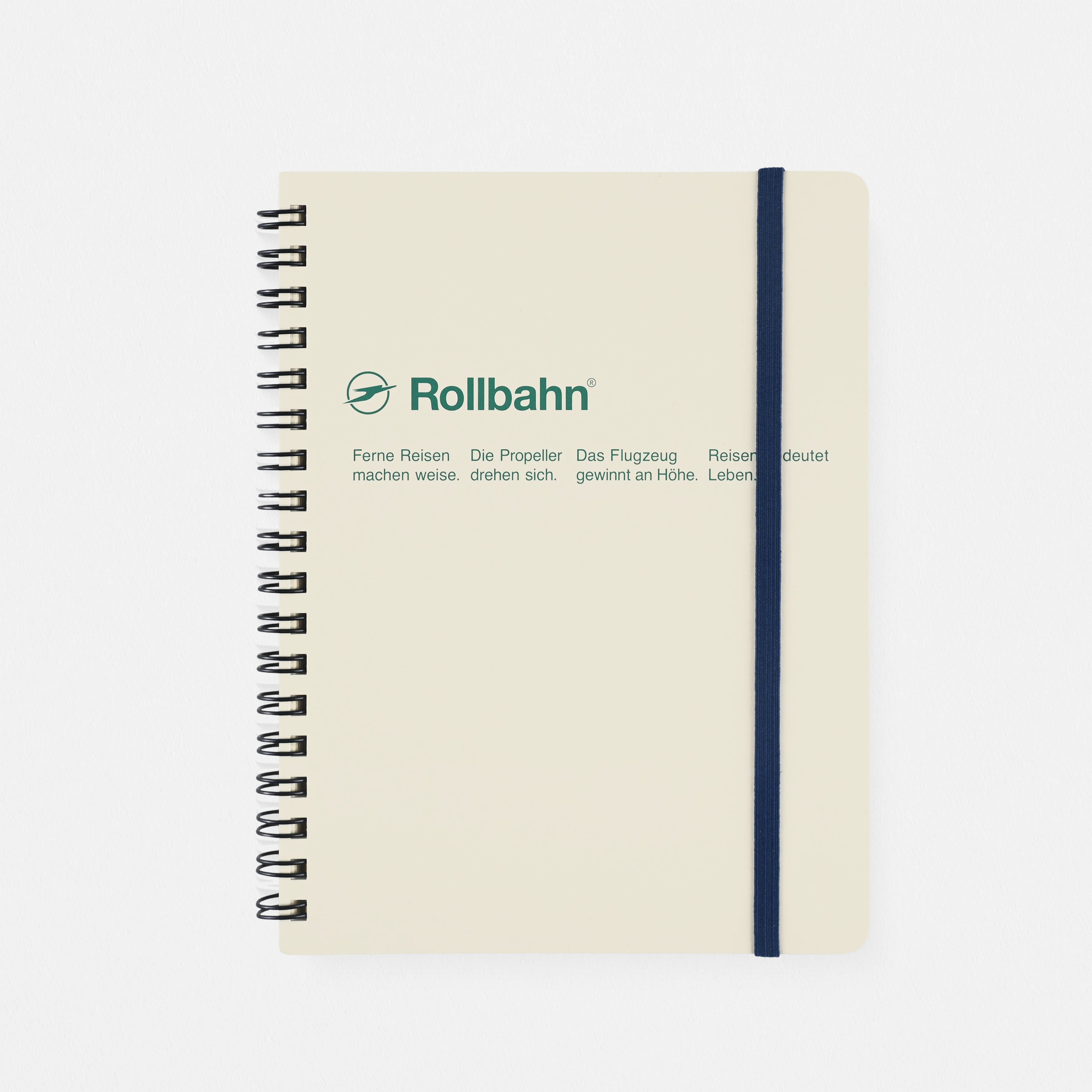 Delfonics Rollbahn Notebook Small, Large Or A5 | 9 Colors Cream / Large (5.5 x 7")