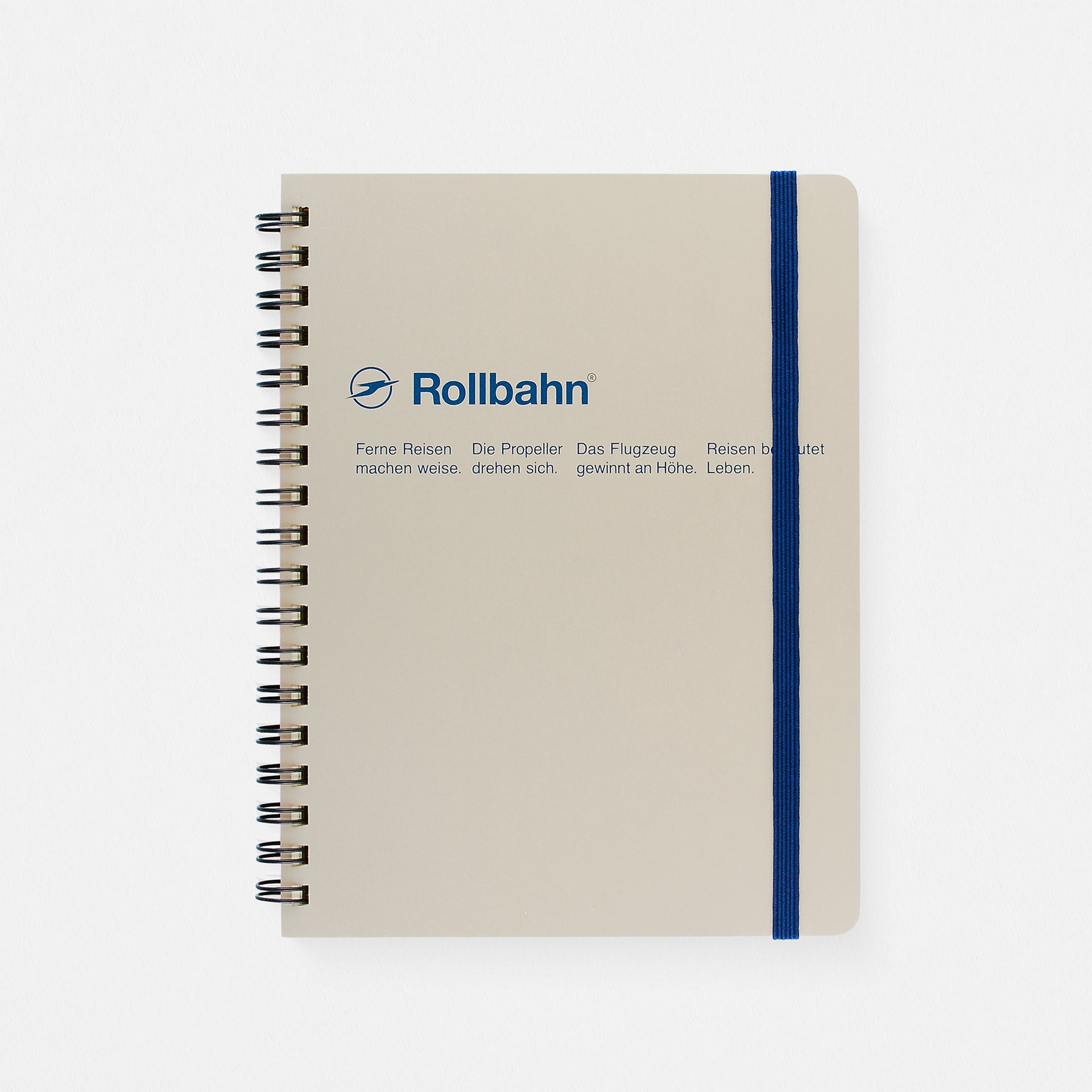 Delfonics Rollbahn Notebook Small, Large Or A5 | 9 Colors Small (4.5 x 5.5") / Greige