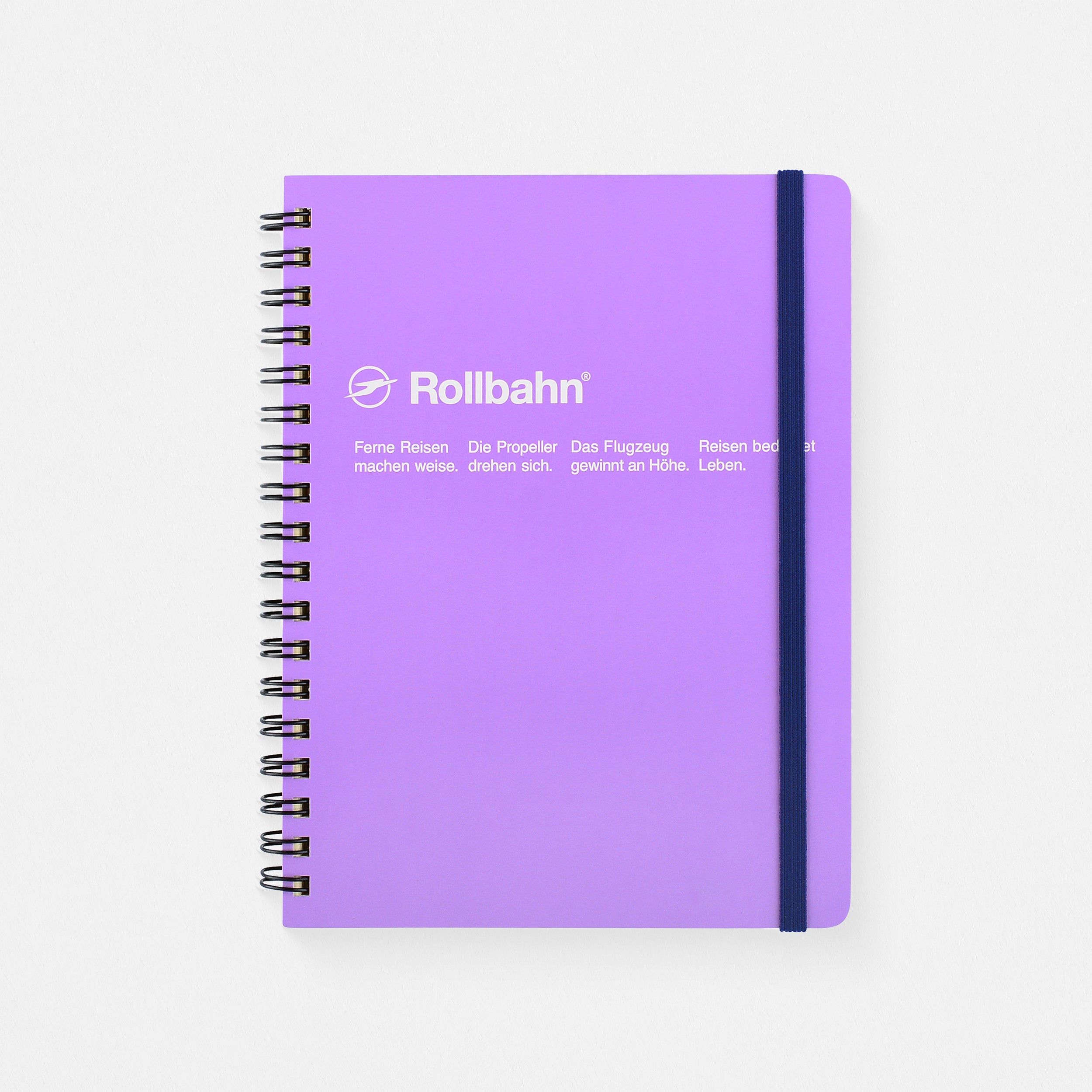 Delfonics Rollbahn Notebook Small, Large Or A5 | 9 Colors Small (4.5 x 5.5") / Light Purple