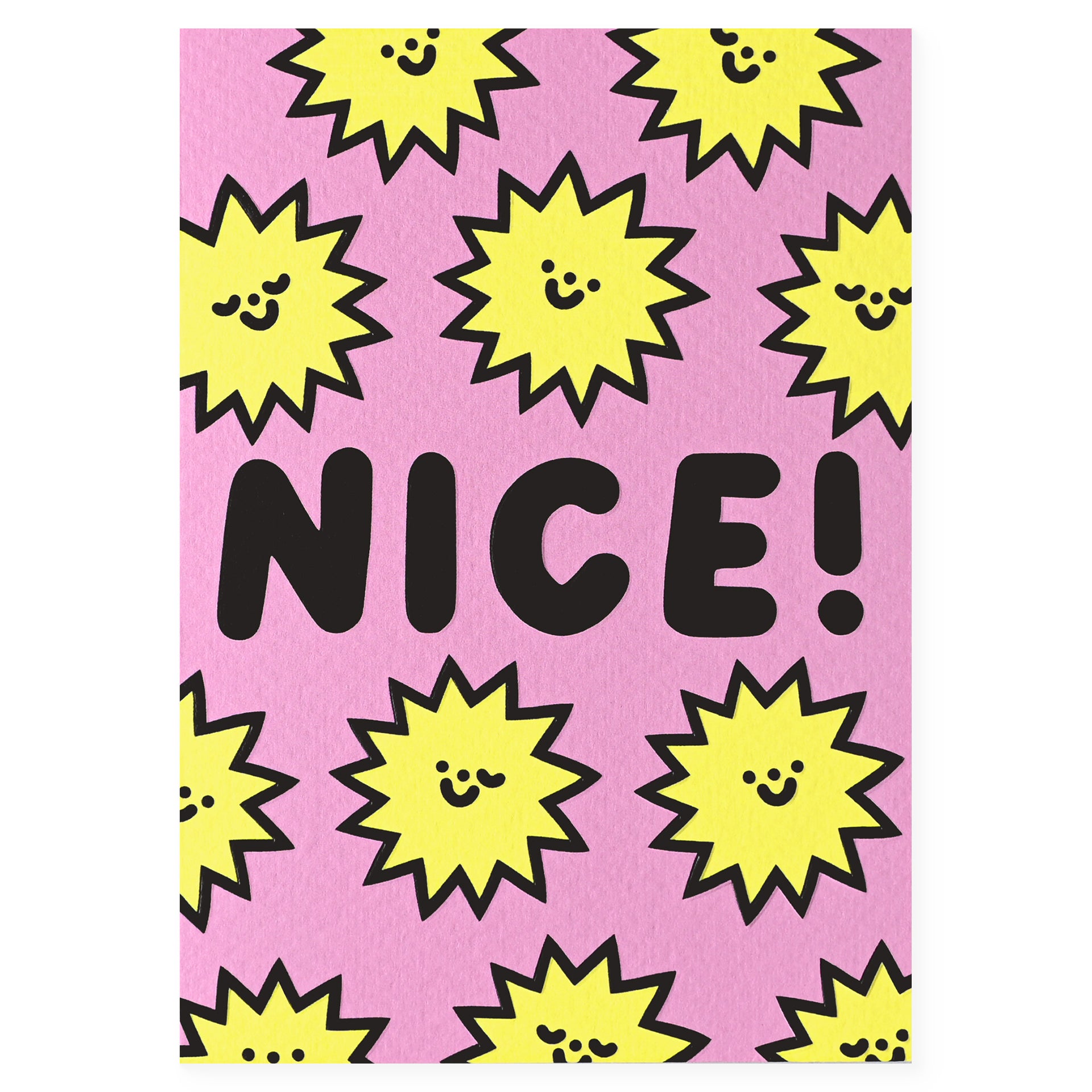 Rumble Cards Nice! Congratulations Greeting Card