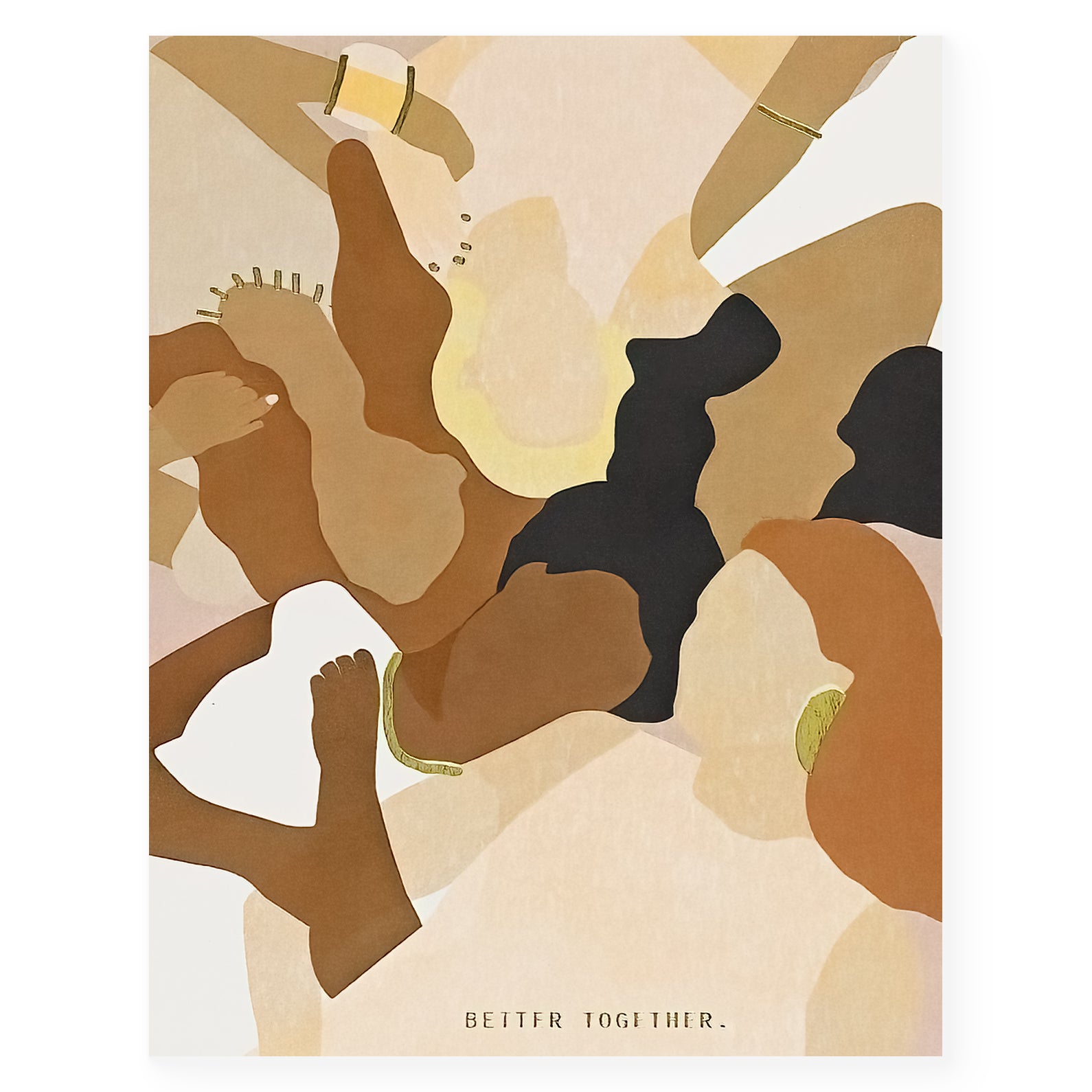 Someday Studio Friend Circle Greeting Card