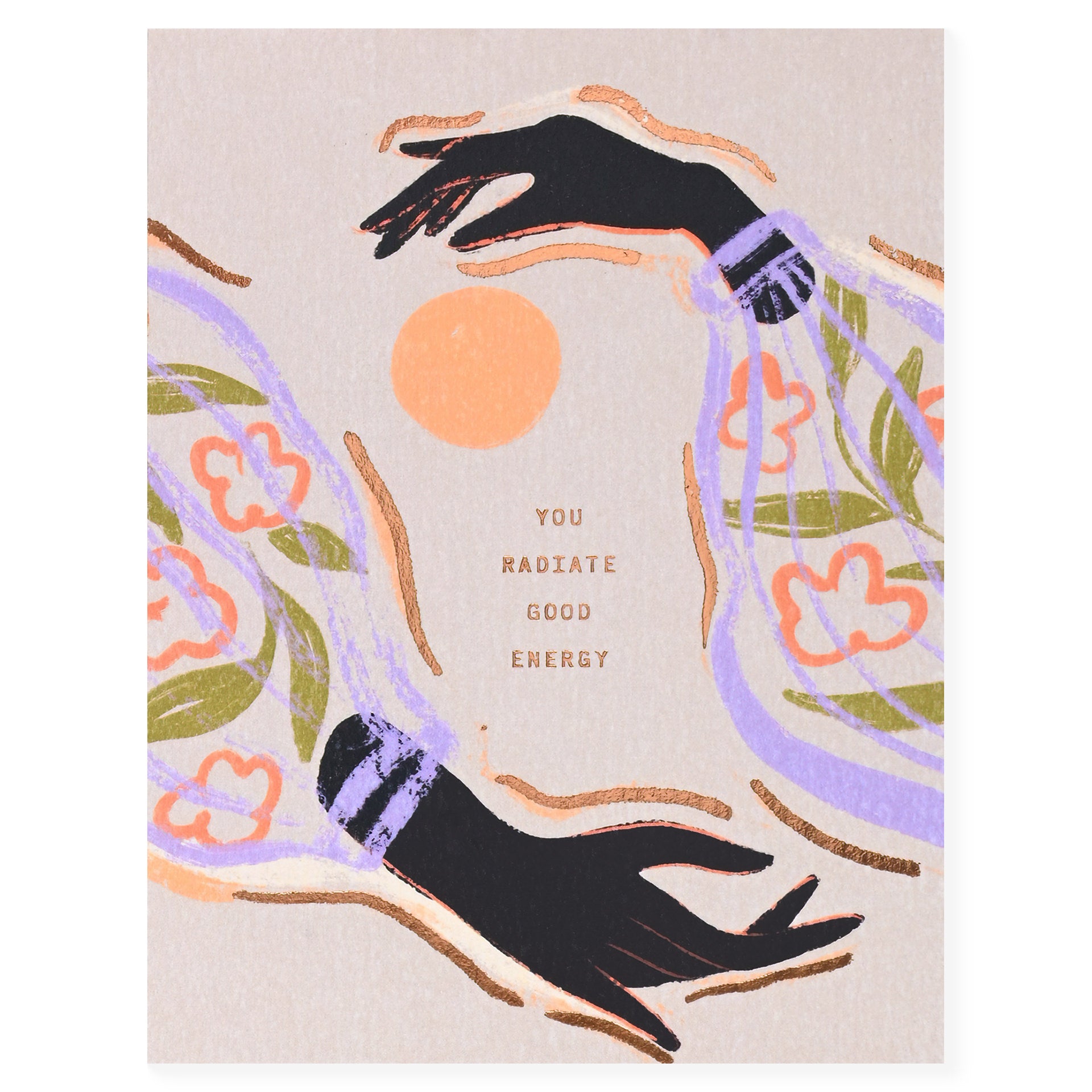 Someday Studio Good Energy Greeting Card