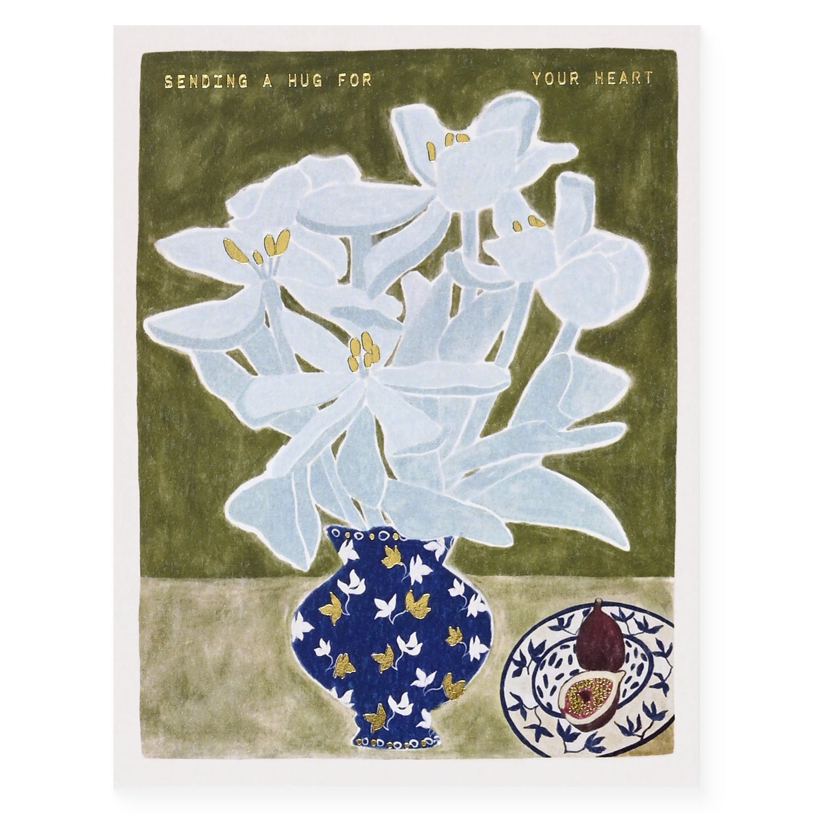 Someday Studio Hug Your Heart Sympathy Card