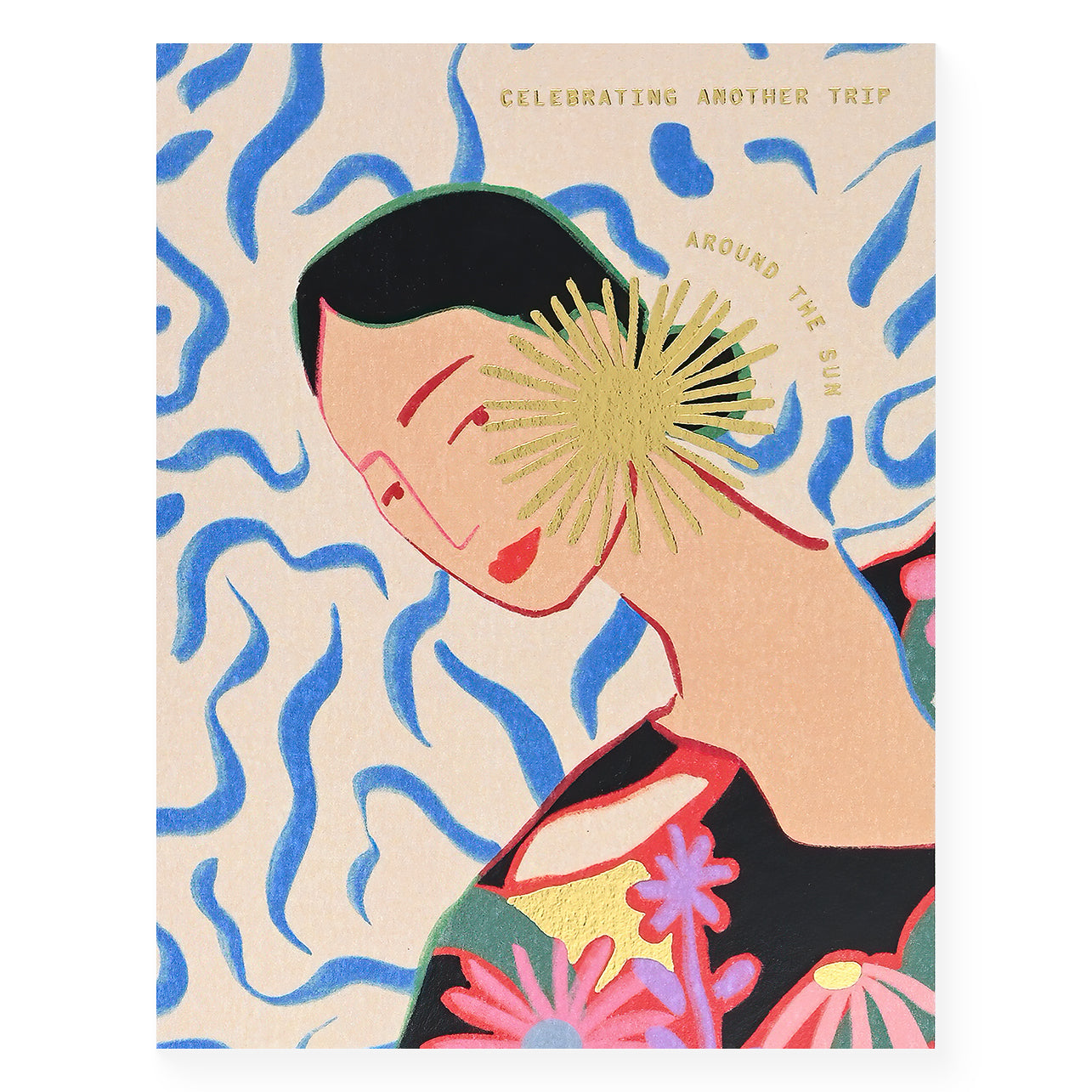 Someday Studio Around The Sun Birthday Card
