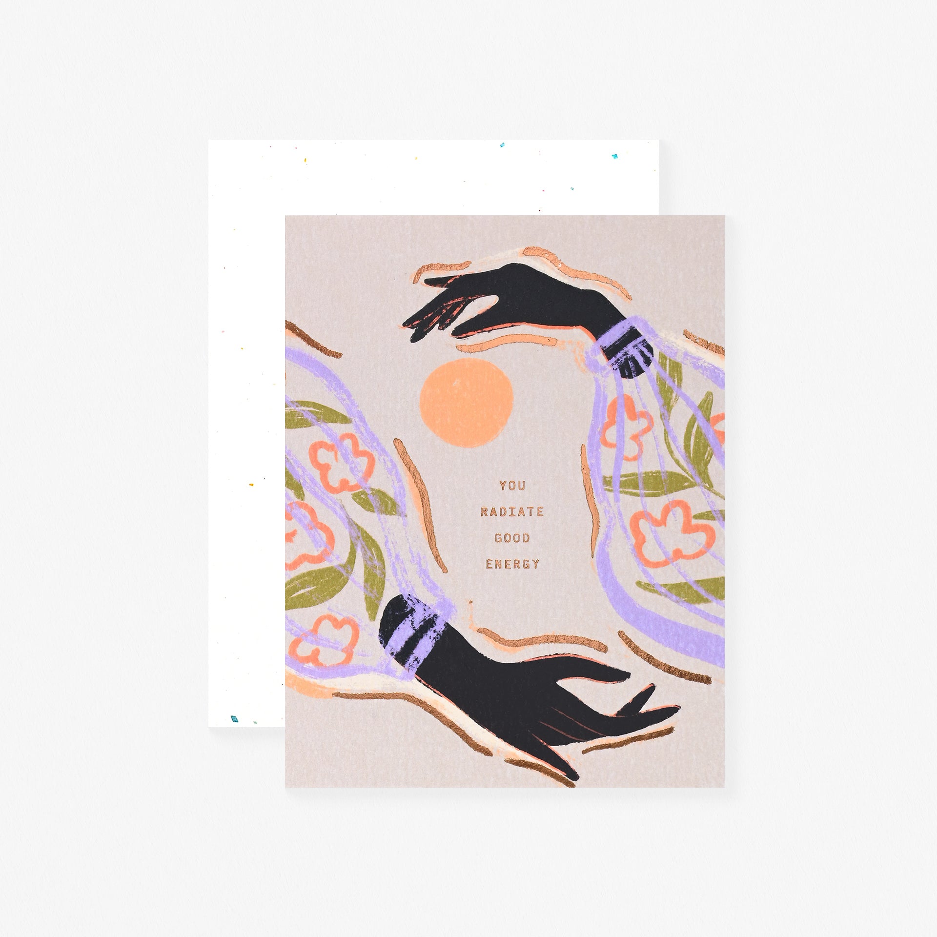 Someday Studio Good Energy Greeting Card