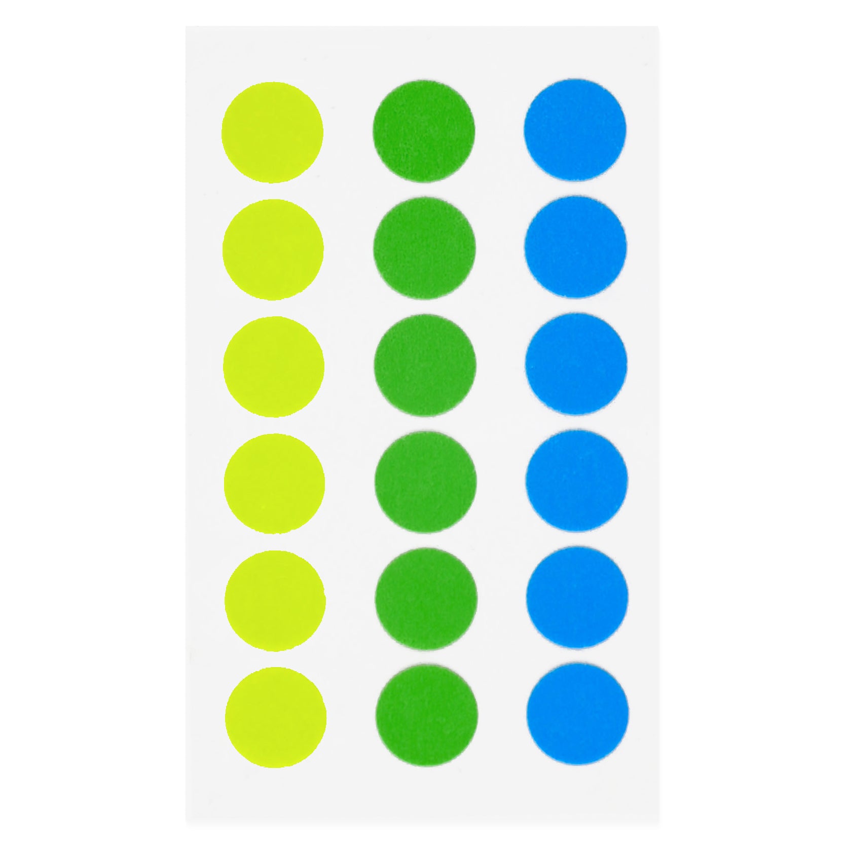 Stalogy Circular Washi Masking Tape Patches 16mm Shuffle Earth