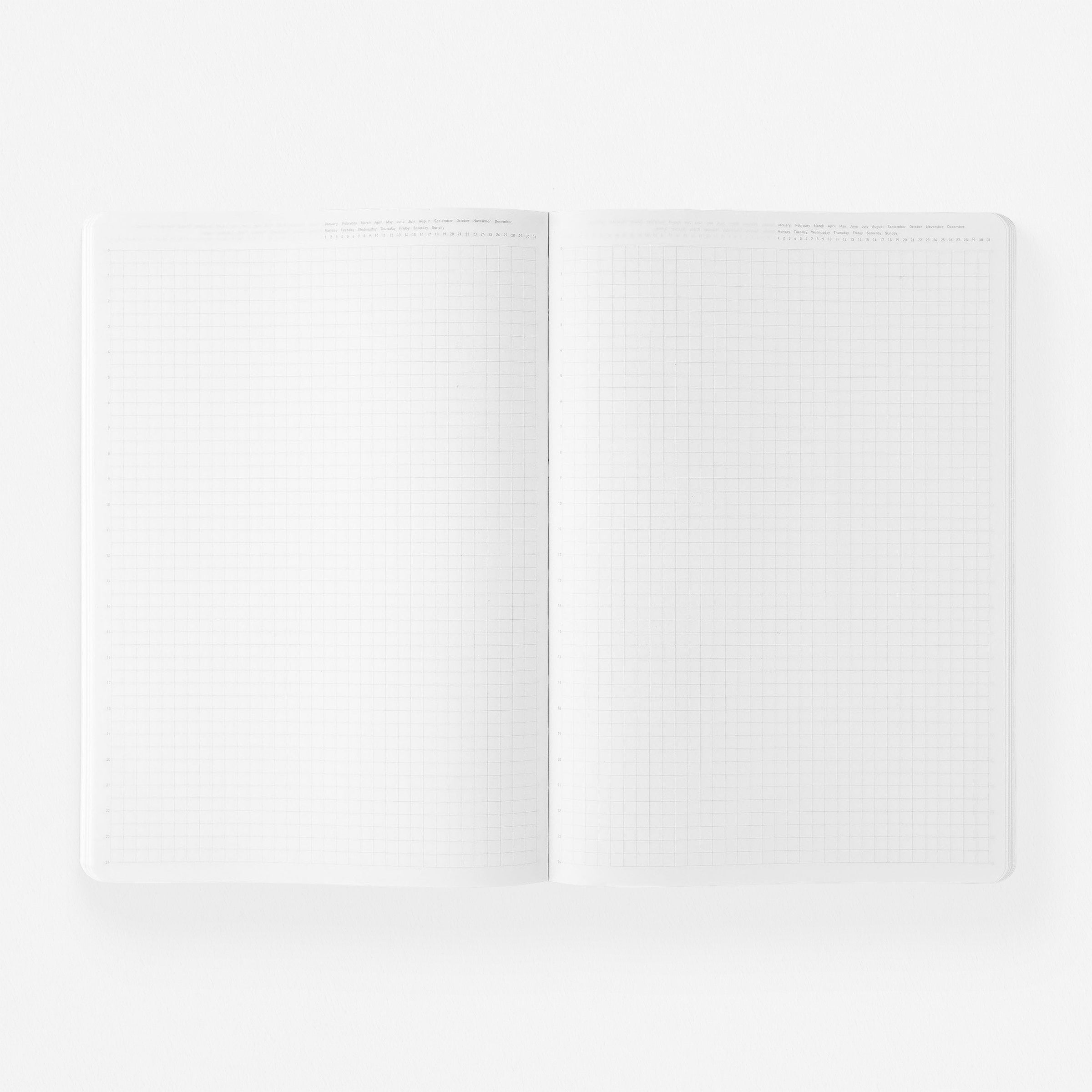 Stalogy Editor's Series 1/2 Year Notebook A5 | Blue, Red Or Yellow