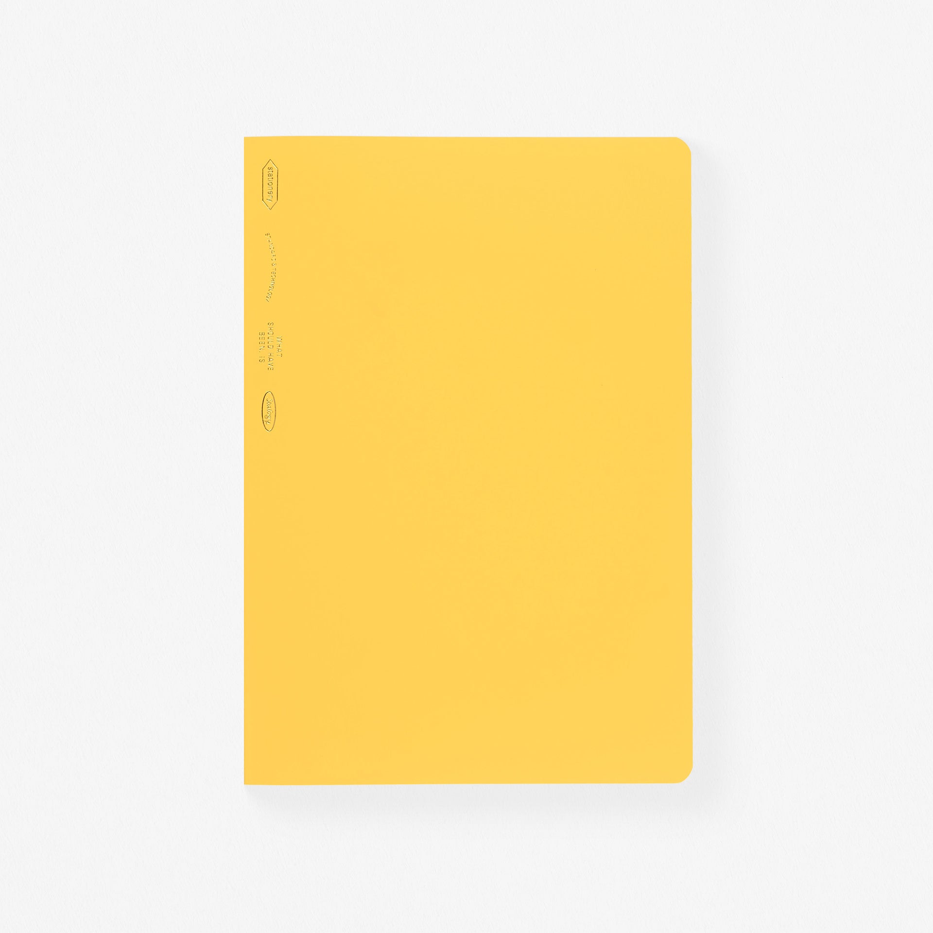 Stalogy Editor's Series 1/2 Year Notebook A5 | Blue, Red Or Yellow Yellow