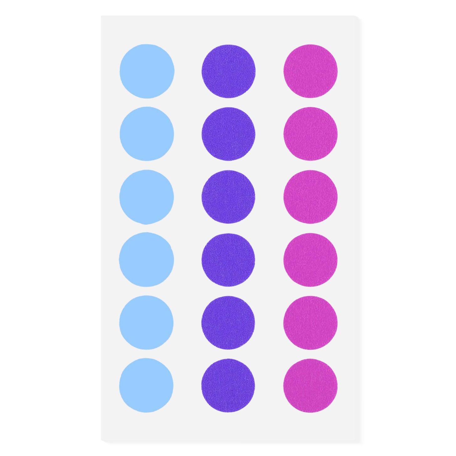 Stalogy Circular Washi Masking Tape Patches 16mm Shuffle Pale