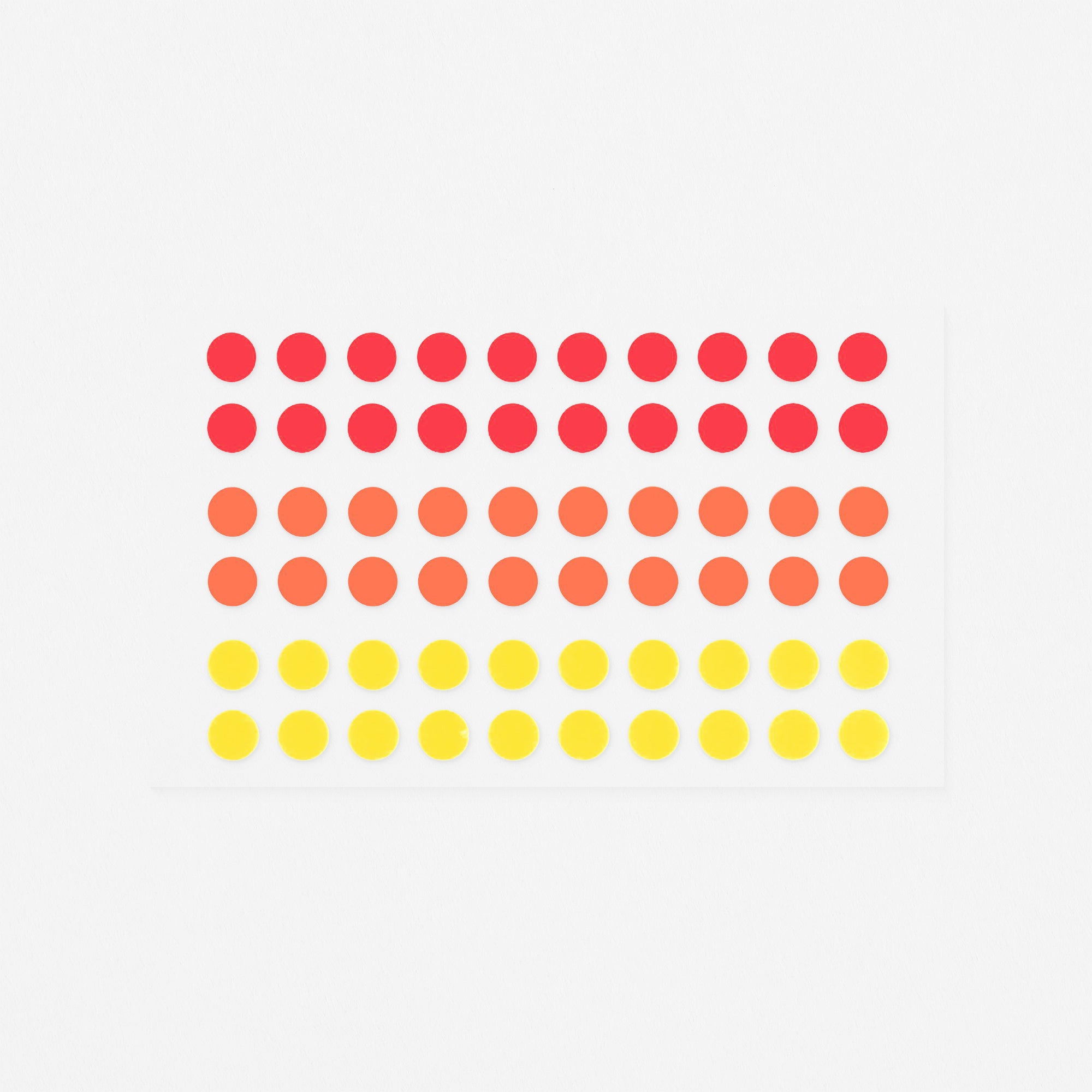 Circular Washi Tape Patches Shuffle Fine | 8mm, 16mm Or 20mm