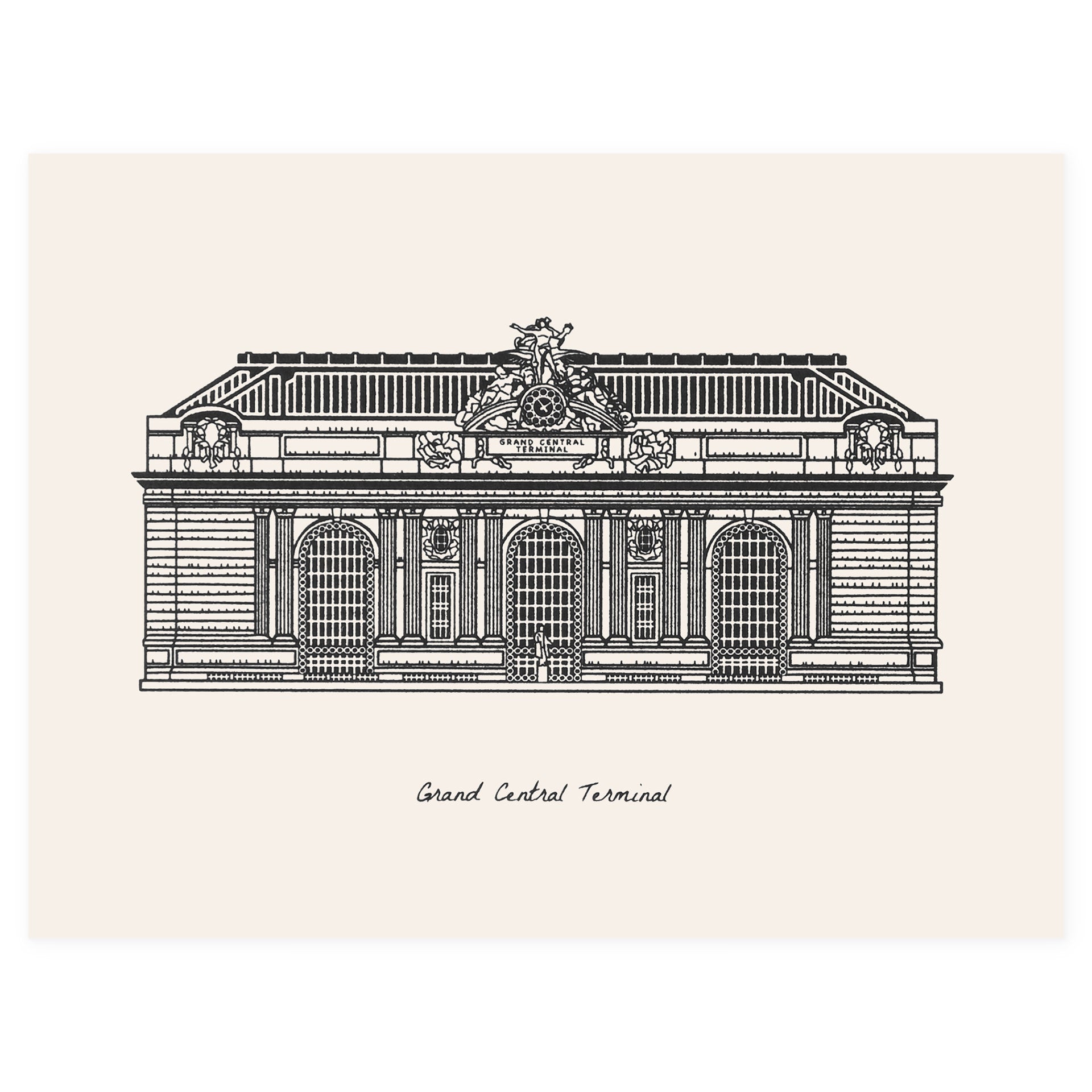 Sutta Grand Central Terminal Greeting Card
