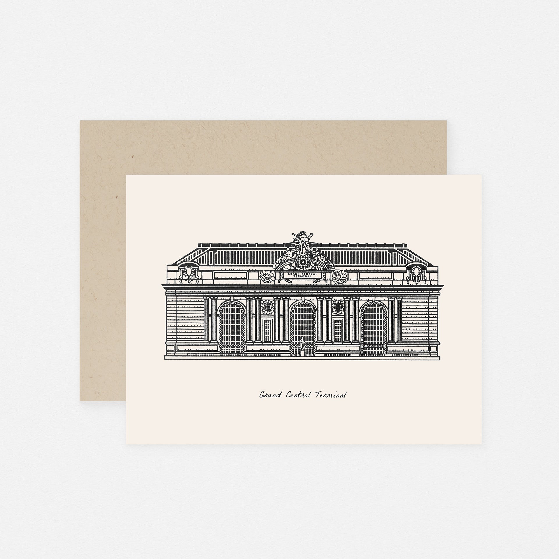 Sutta Grand Central Terminal Greeting Card