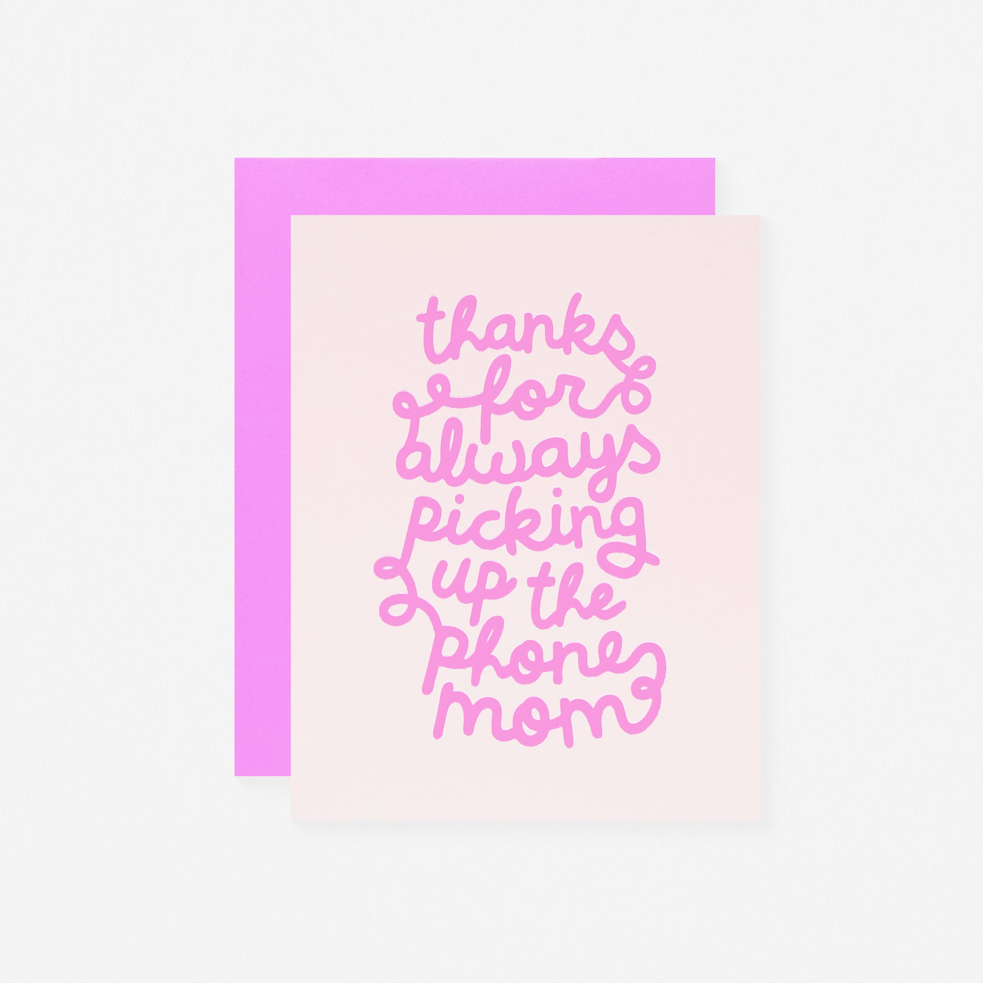 The Social Type Phone Mom Mother's Day Card
