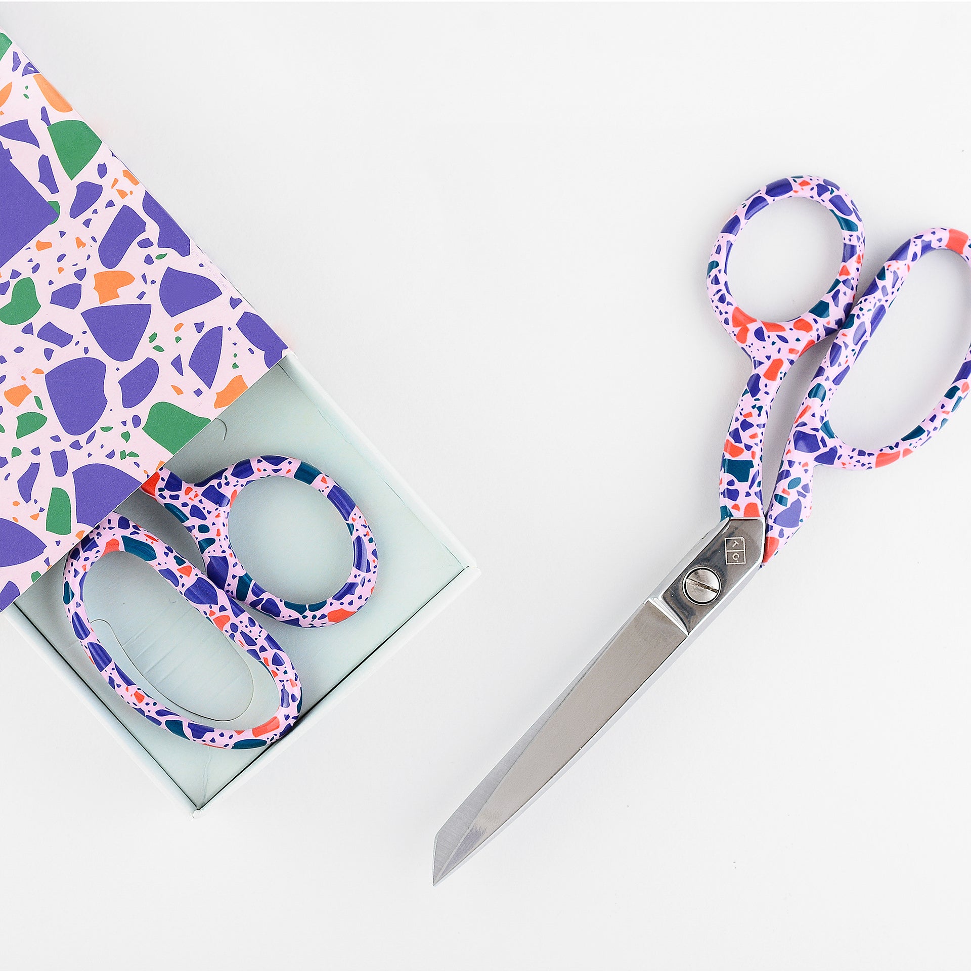 The Completist Terrazzo Scissors