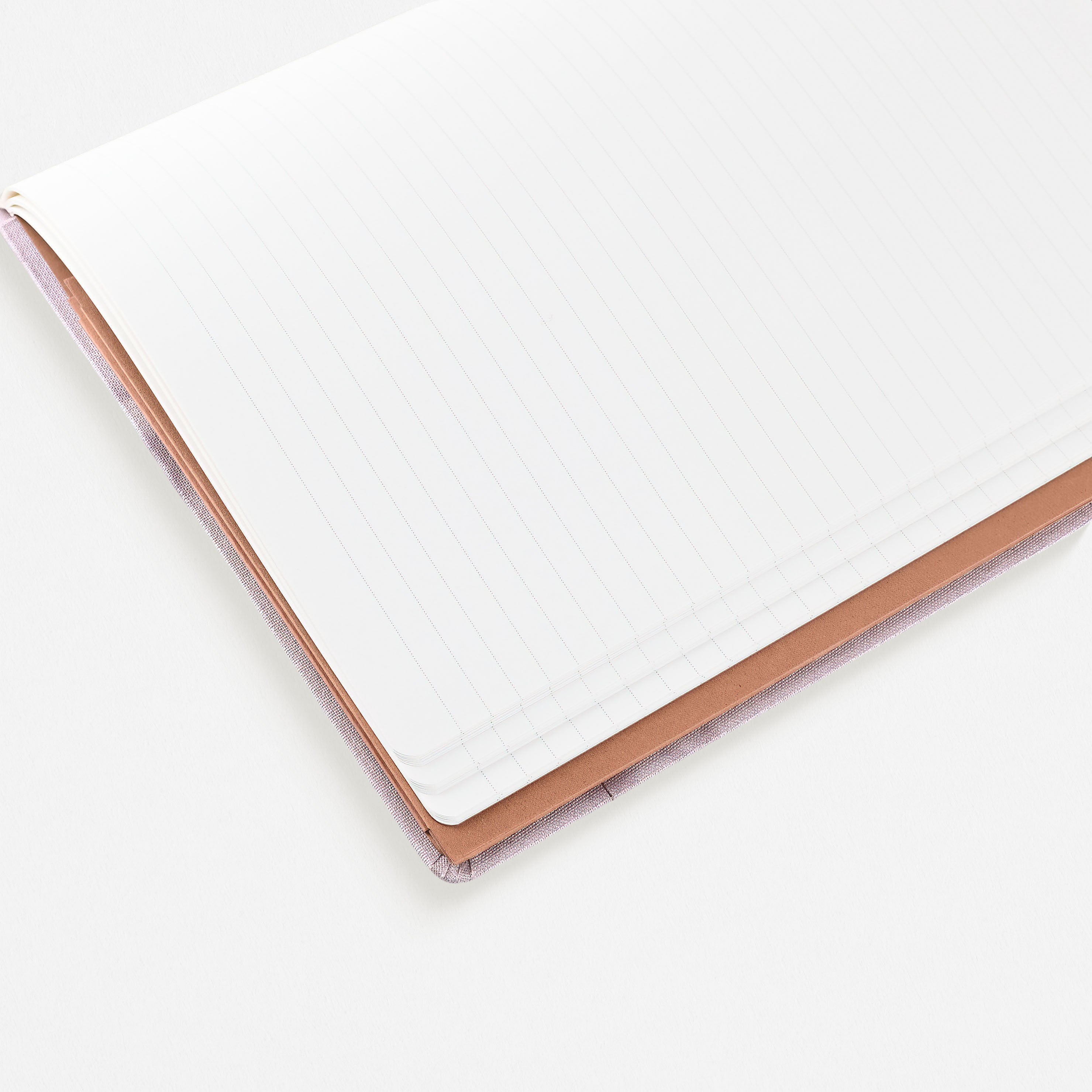 Tinne + Mia Fleur De Brume Linen Notebook Lined/Dot Grid