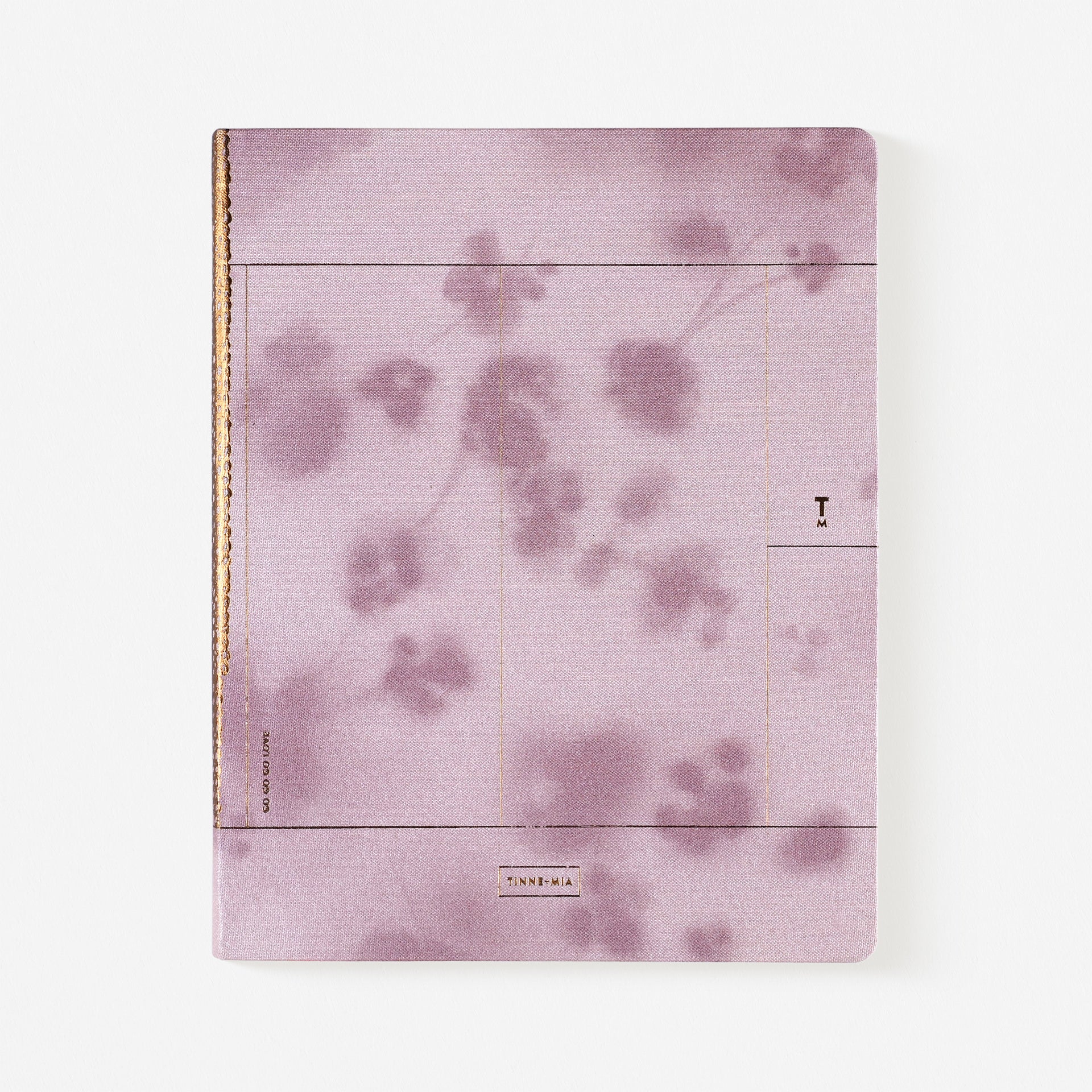 Tinne + Mia Fleur De Brume Linen  Notebook Lined/Dot Grid