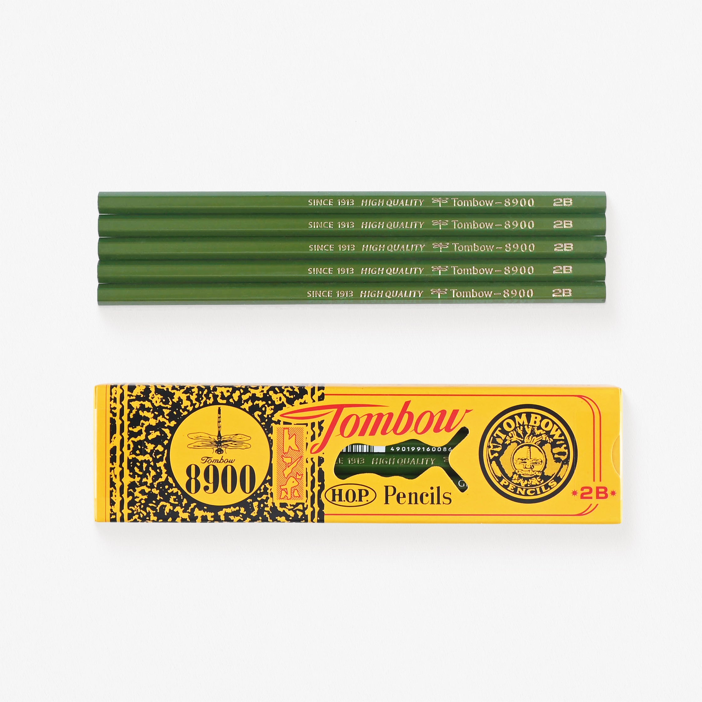 Tombow 8900 Pencils HB Or 2B | Single Or Box of 12 2B / Single
