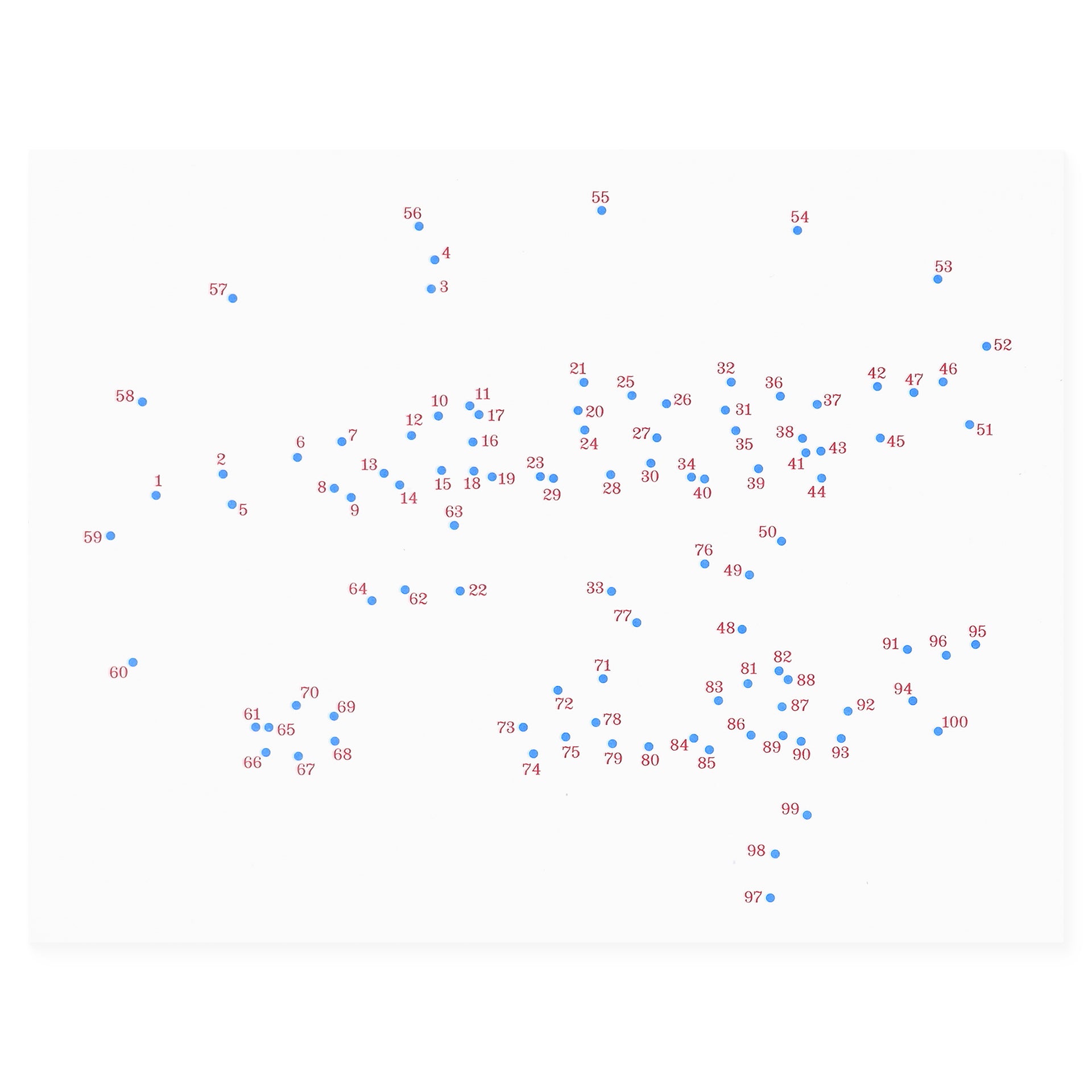 Warren Tales Connect the Dots Happy B-Day Birthday Card