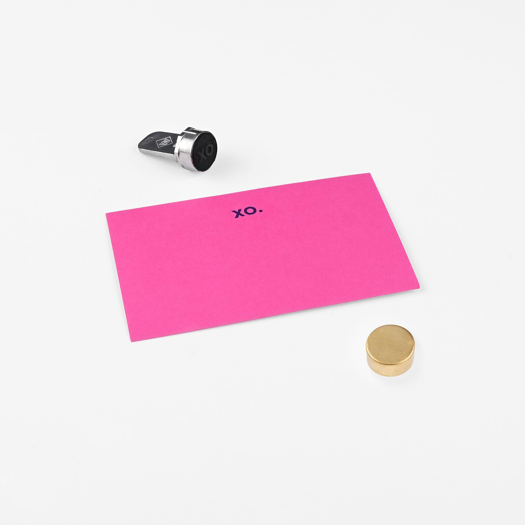 Wms & Co XO Thumbstamp And Mini Inkpad Set