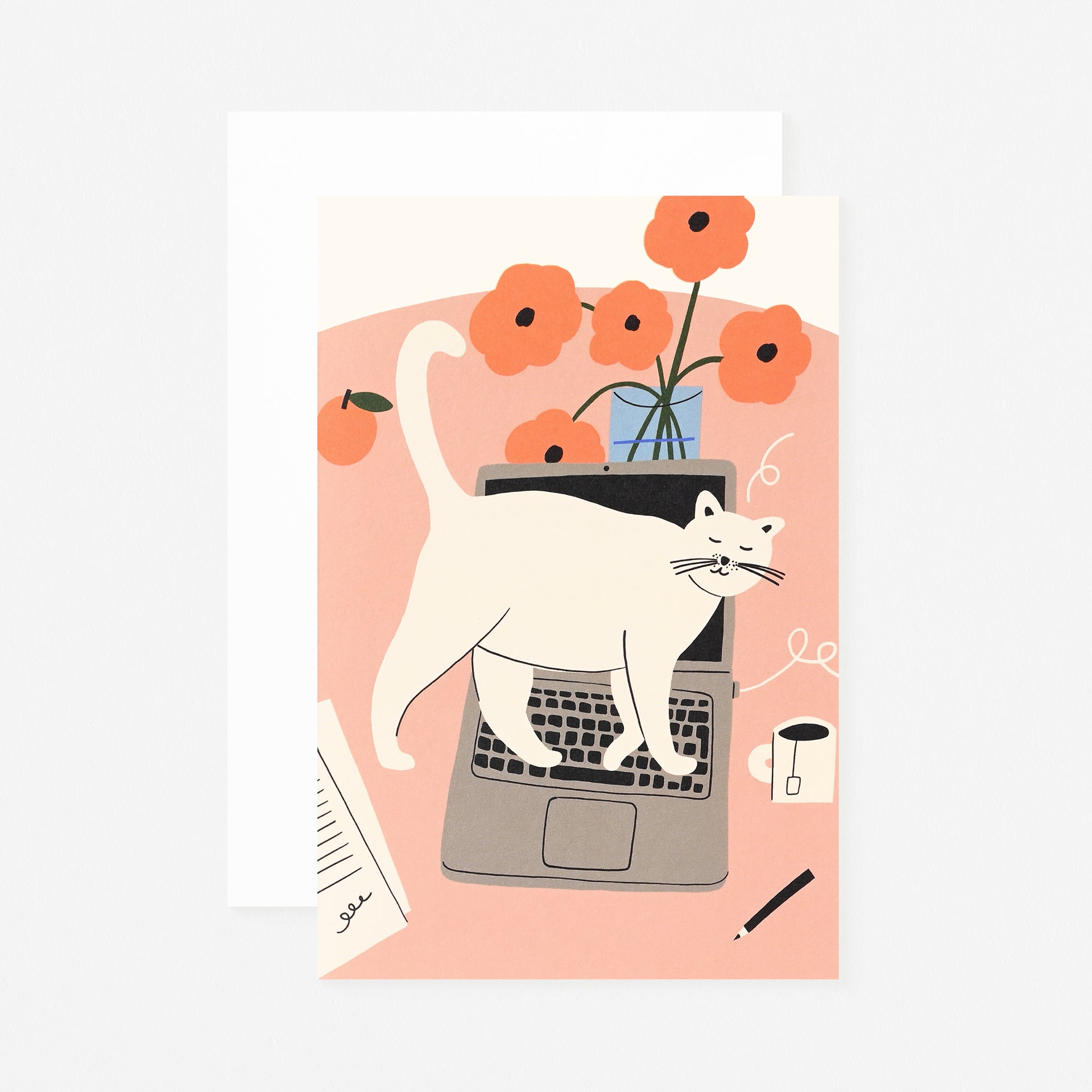 Wrap Stop Working Art Card